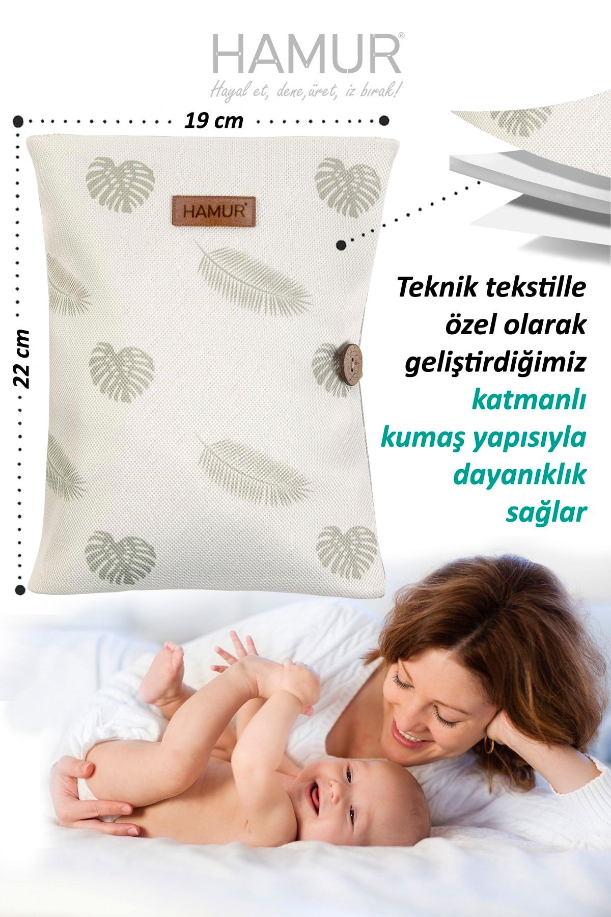 Anne Bebek Bakım Çantası Yenidoğan Alt Açma Değiştirme Düzenleyici Çantası Organizer Melis