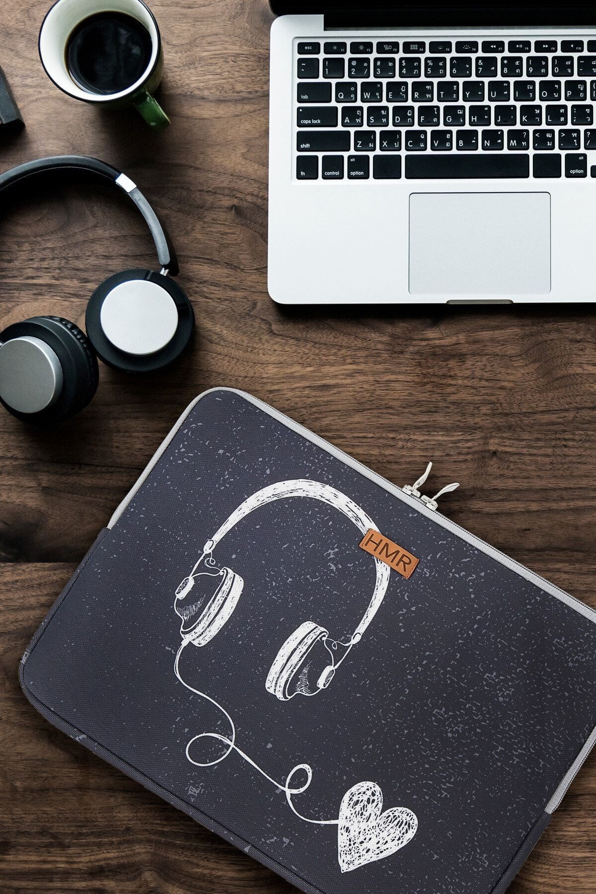 Easy Case 14 Inç Laptop Çantası Notebook Kılıfı Music New