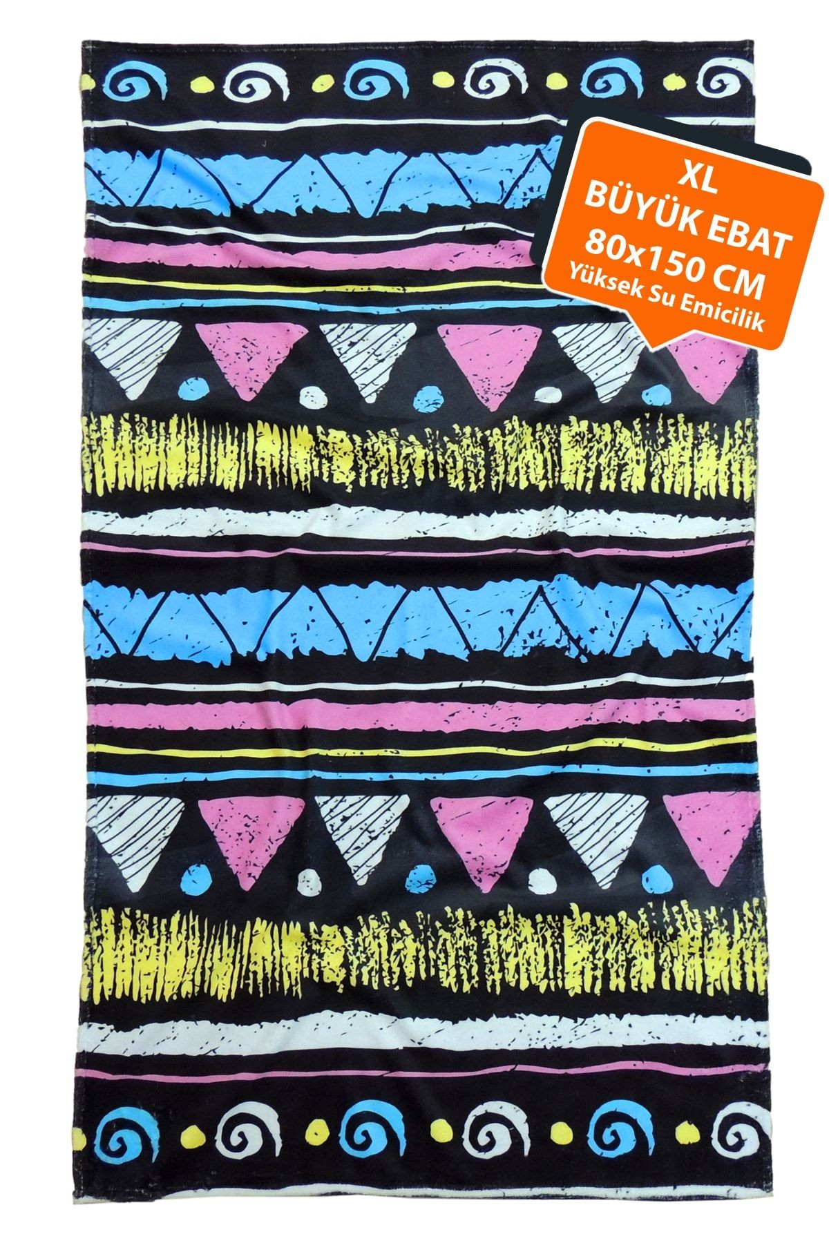 Plaj Havlusu Ethnic Pembe 80x150 cm E43pr0650023hm