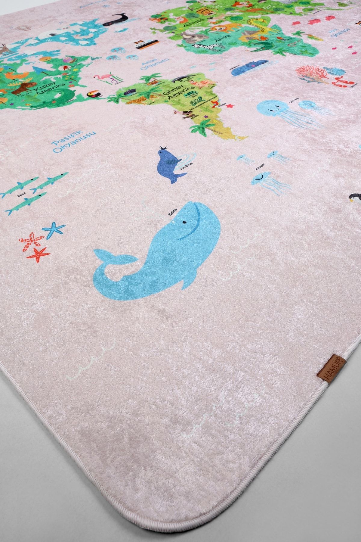 Oyun Mati / Halisi 160x200 cm DünyaHrt Pembe