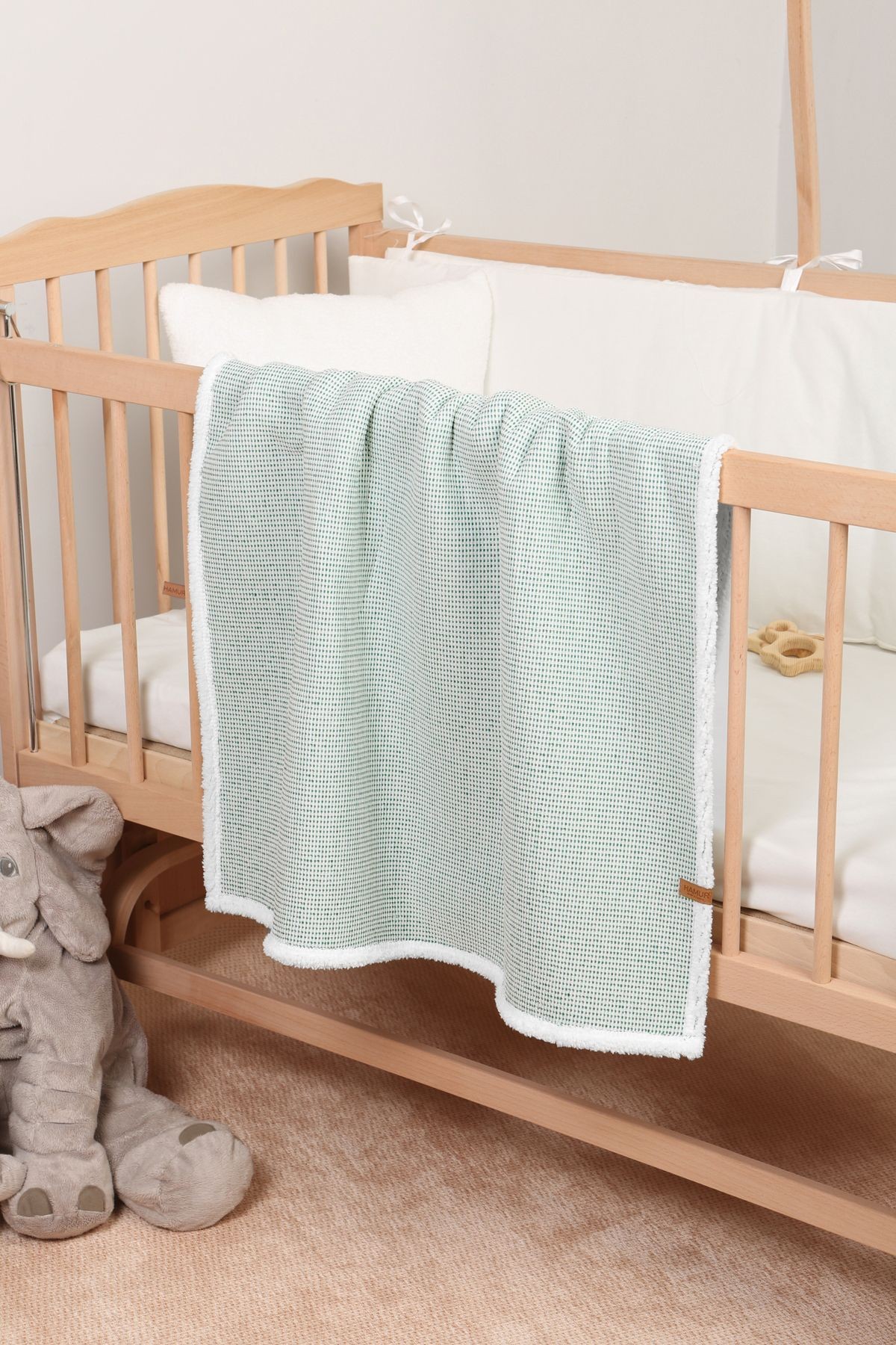 Pouf Bebek BATTANiYE 100x120 cm Alize Yeşil