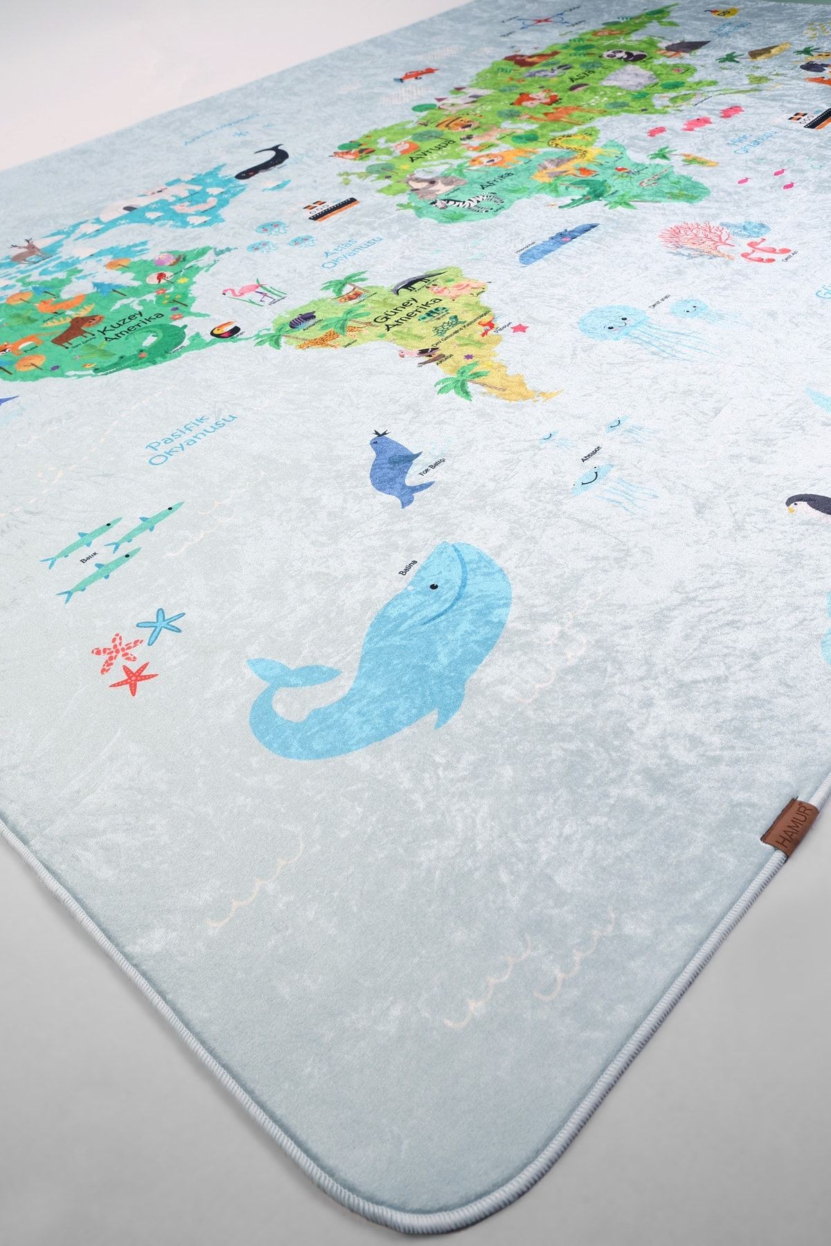 Oyun Mati / Halisi 160x200 cm DunyaHrt Mavi