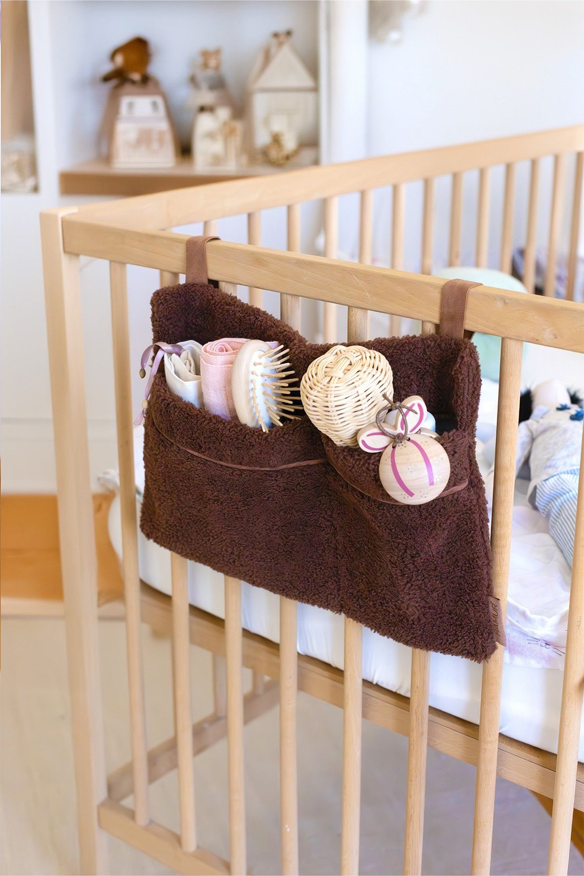 Bebek Askılı Organizer Well KAHVE