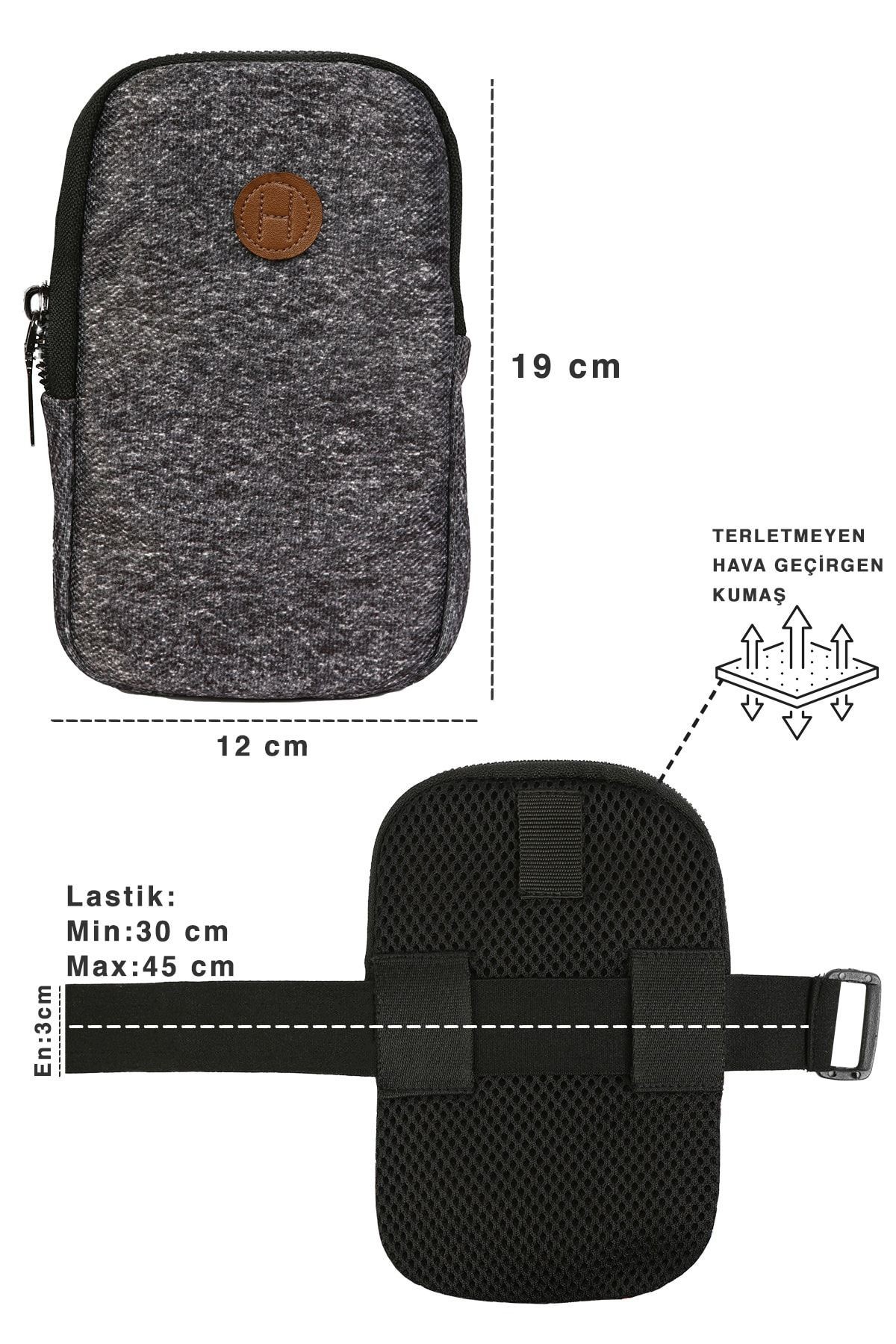 Spor Kol Bilek Telefon Çantası Stone