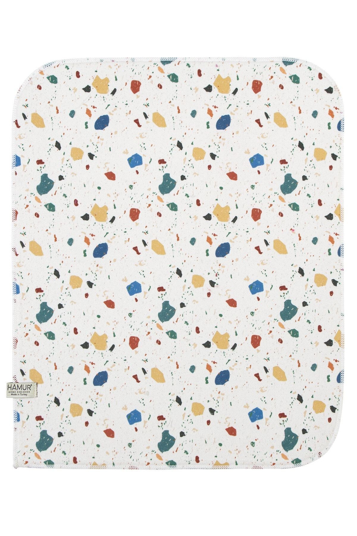 Bulaşık Kurutma Matı 42x50 Cm Pedi Kurulama Bezi Örtüsü Mf-077