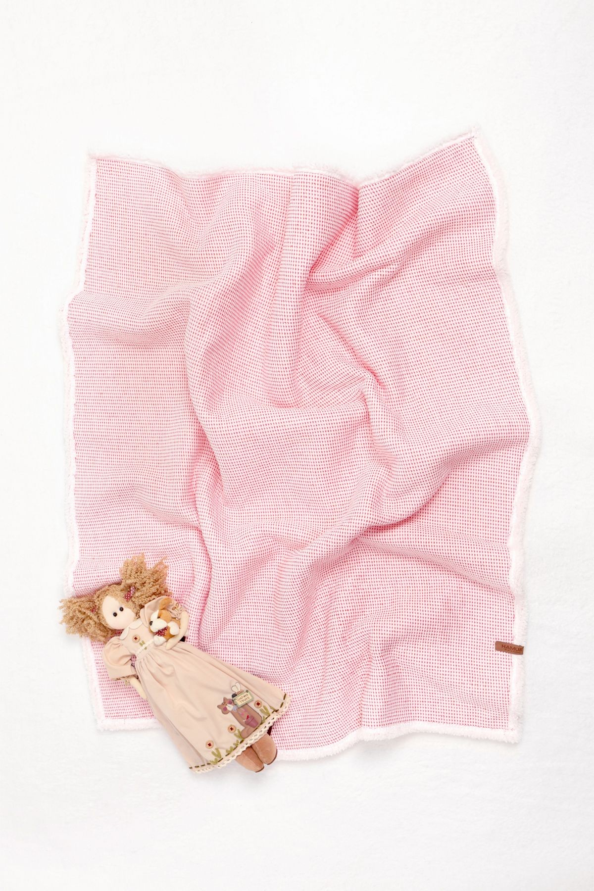 Pouf Bebek BATTANiYE 100x120 cm Alize Pembe