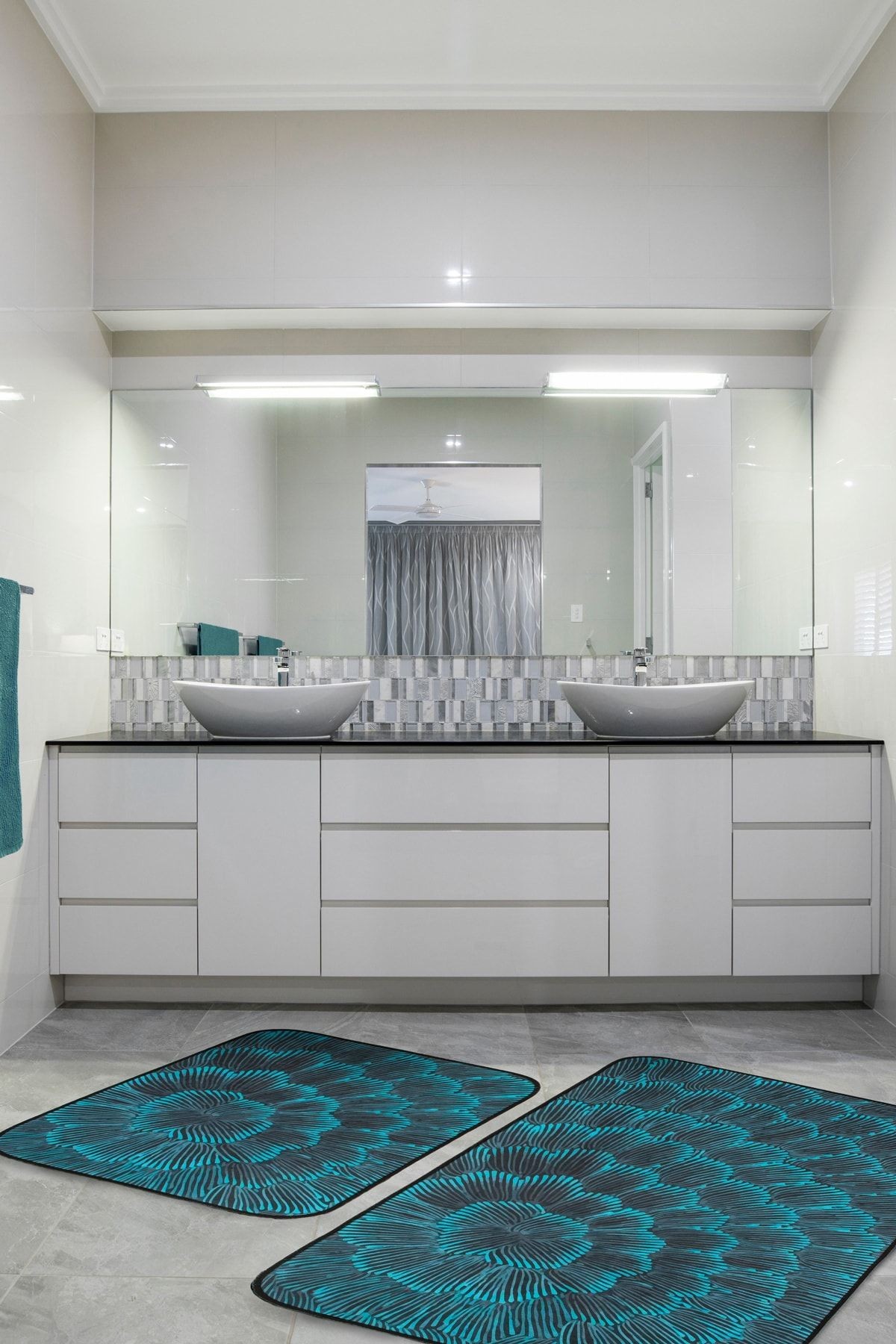 Nius 2 'li Set Banyo Paspası Kaymaz Taban Banyo Halısı