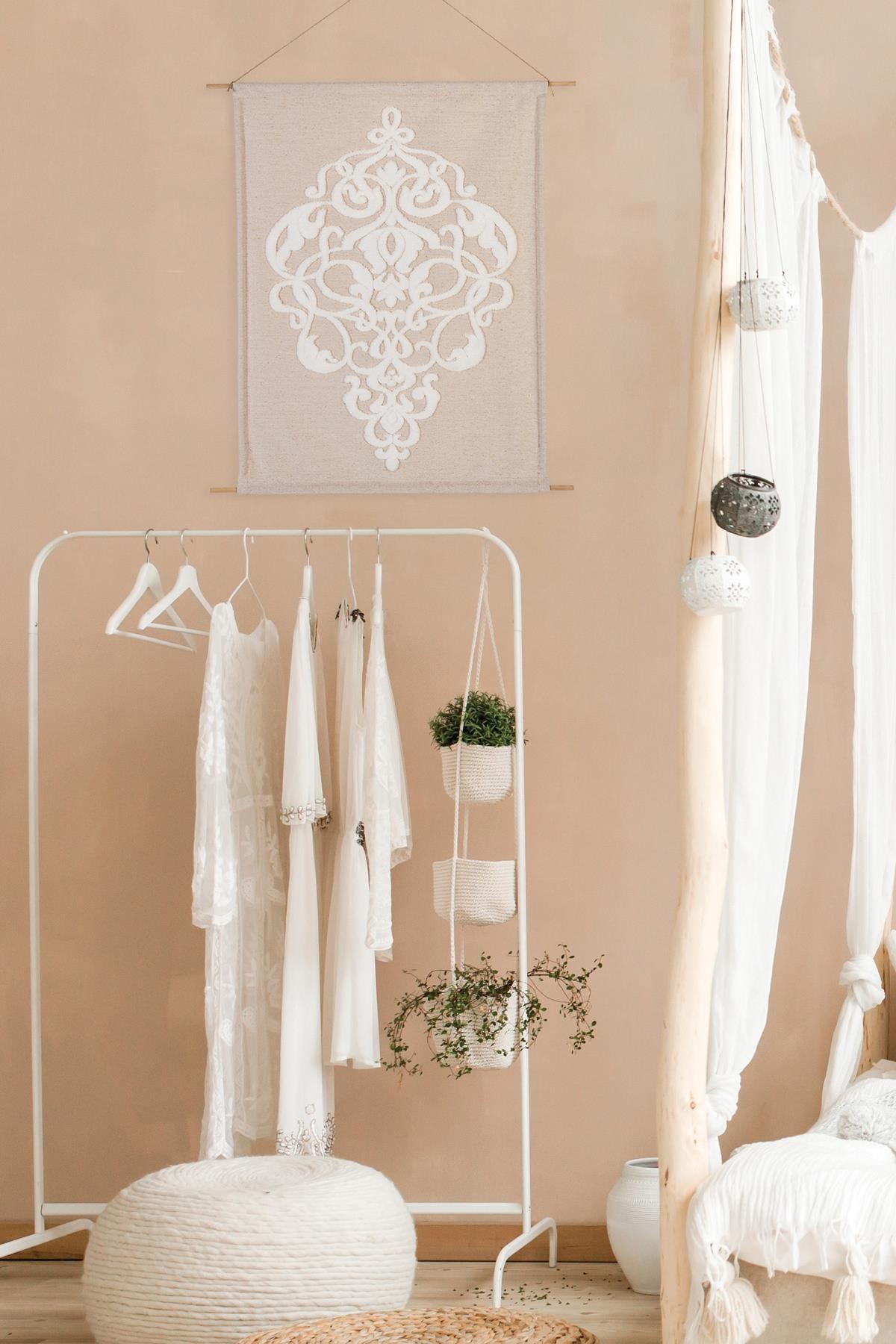 Bohem Duvar Panosu Damask