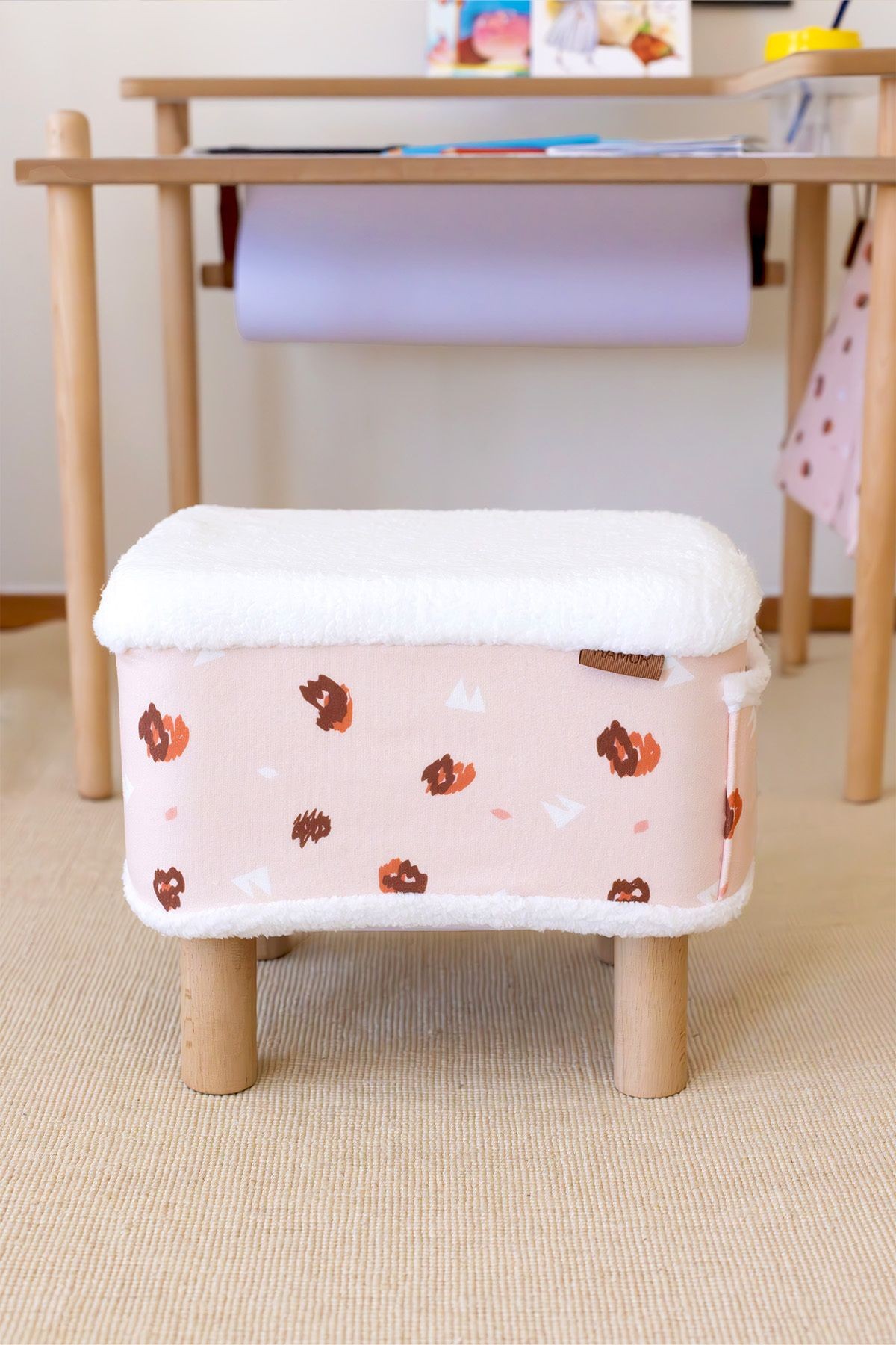 Dekoratif Puf/Tabure Cepli Kids Ada