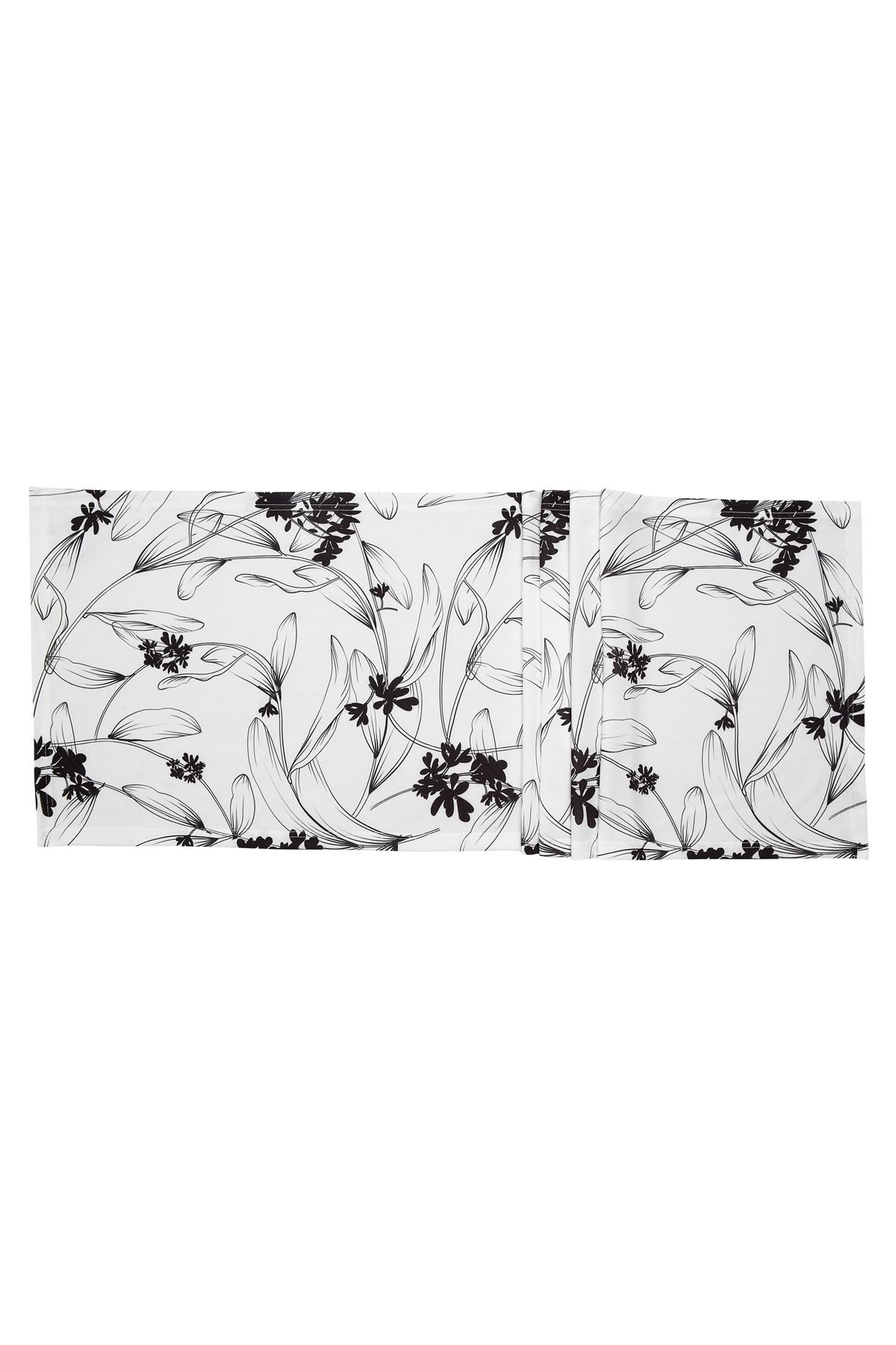 Runner 40X140 cm Rn19 Flower Beyaz