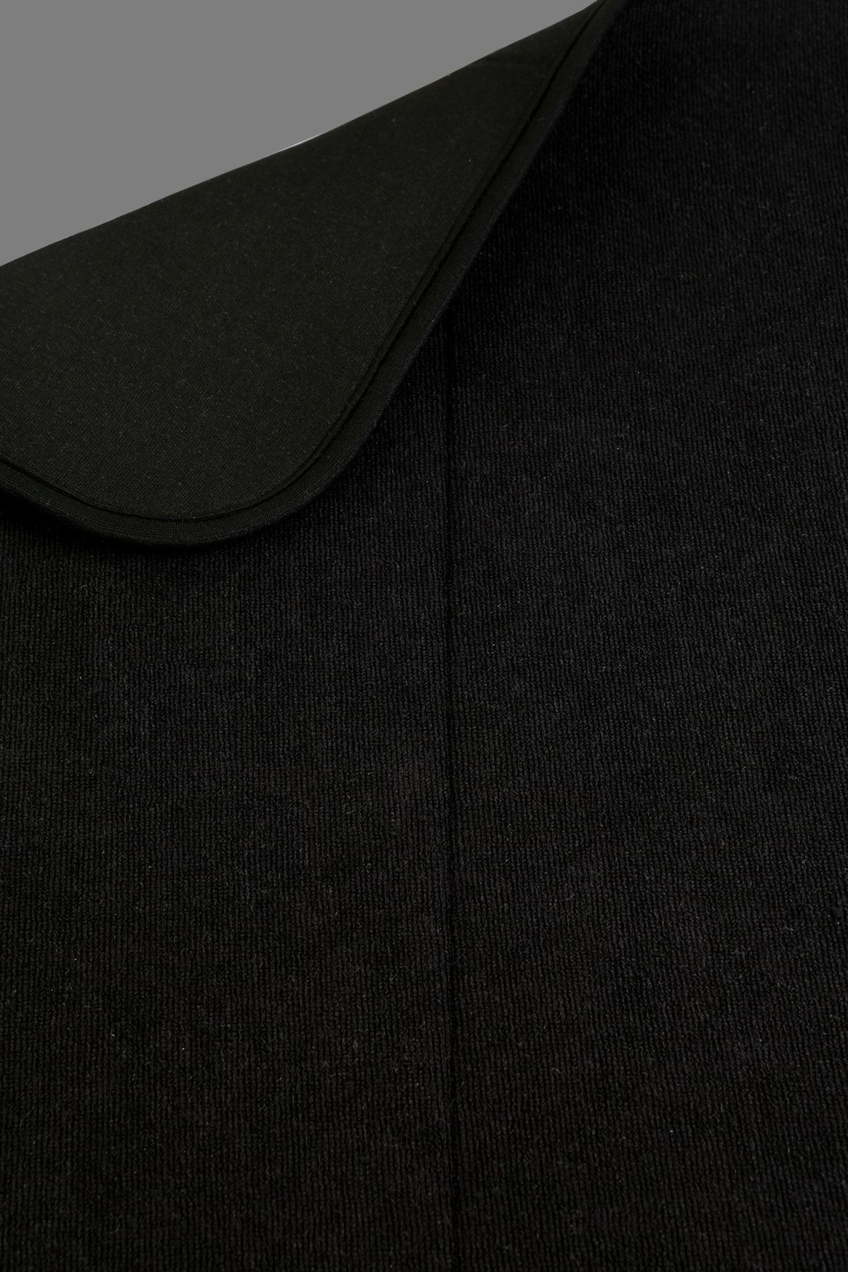 Microfiber Bulasik Kurutma Mati Kurulama Bezi Kurutma Örtüsü Tezgah Üstü Siyah