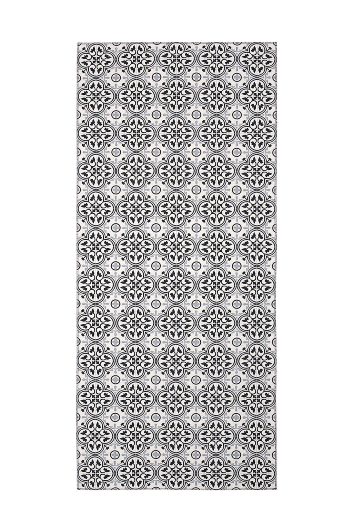Tile Zemin Matı 50x120 Kapı Tezgah Önü Mutfak Paspası
