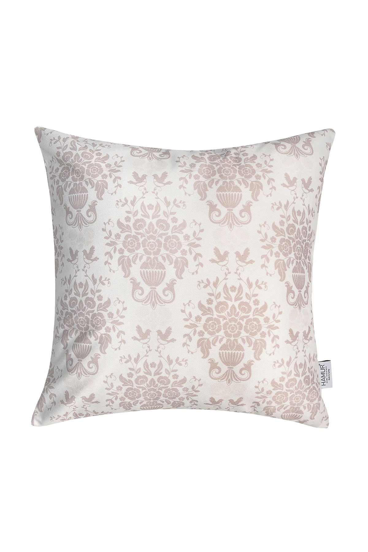 Dekoratif Yastık Kırlent Kılıfı Çift Taraflı Misha KR15 Pudra