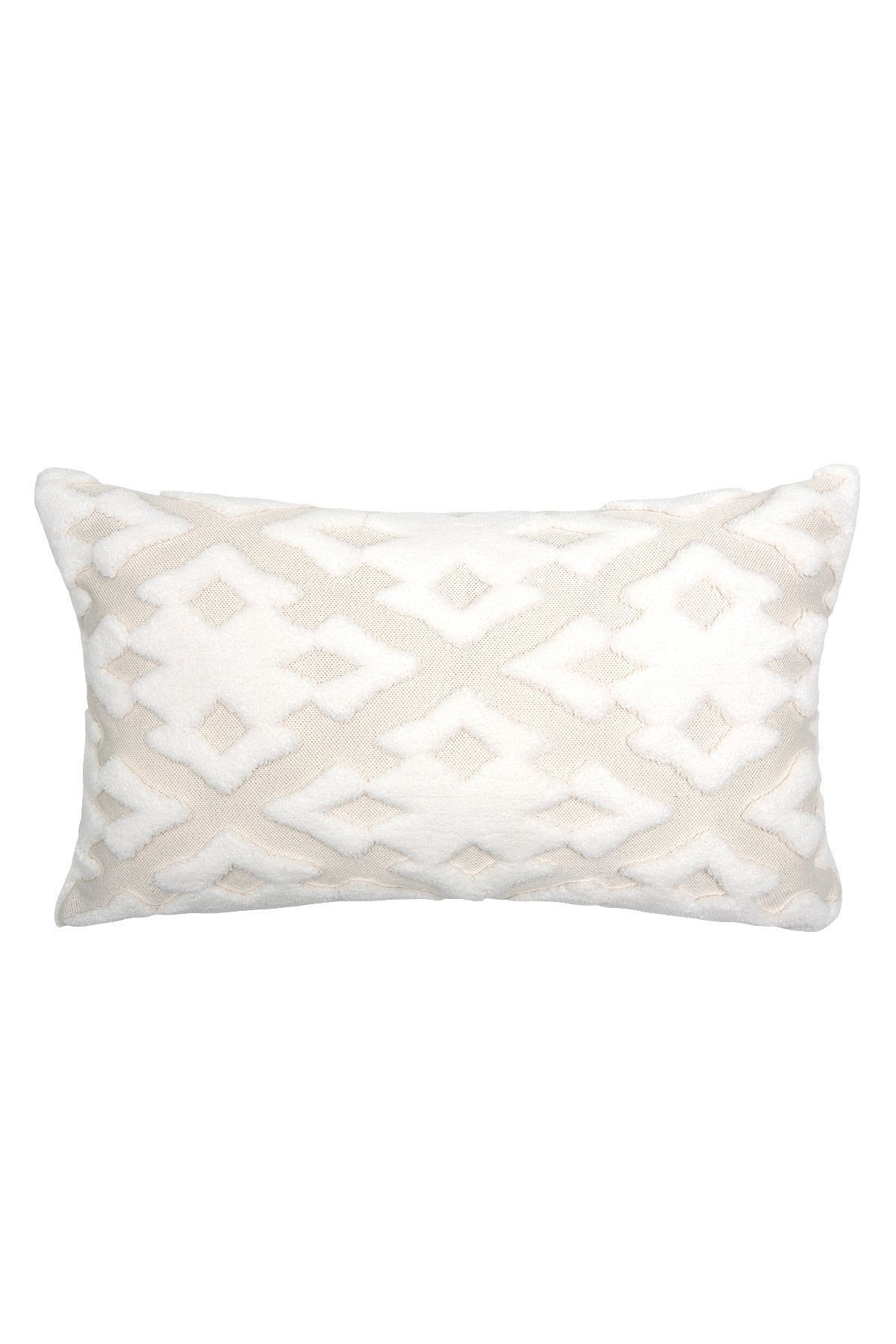 Bohem Punch Kırlent Kılıfı Maldive Krem - 28x50 cm