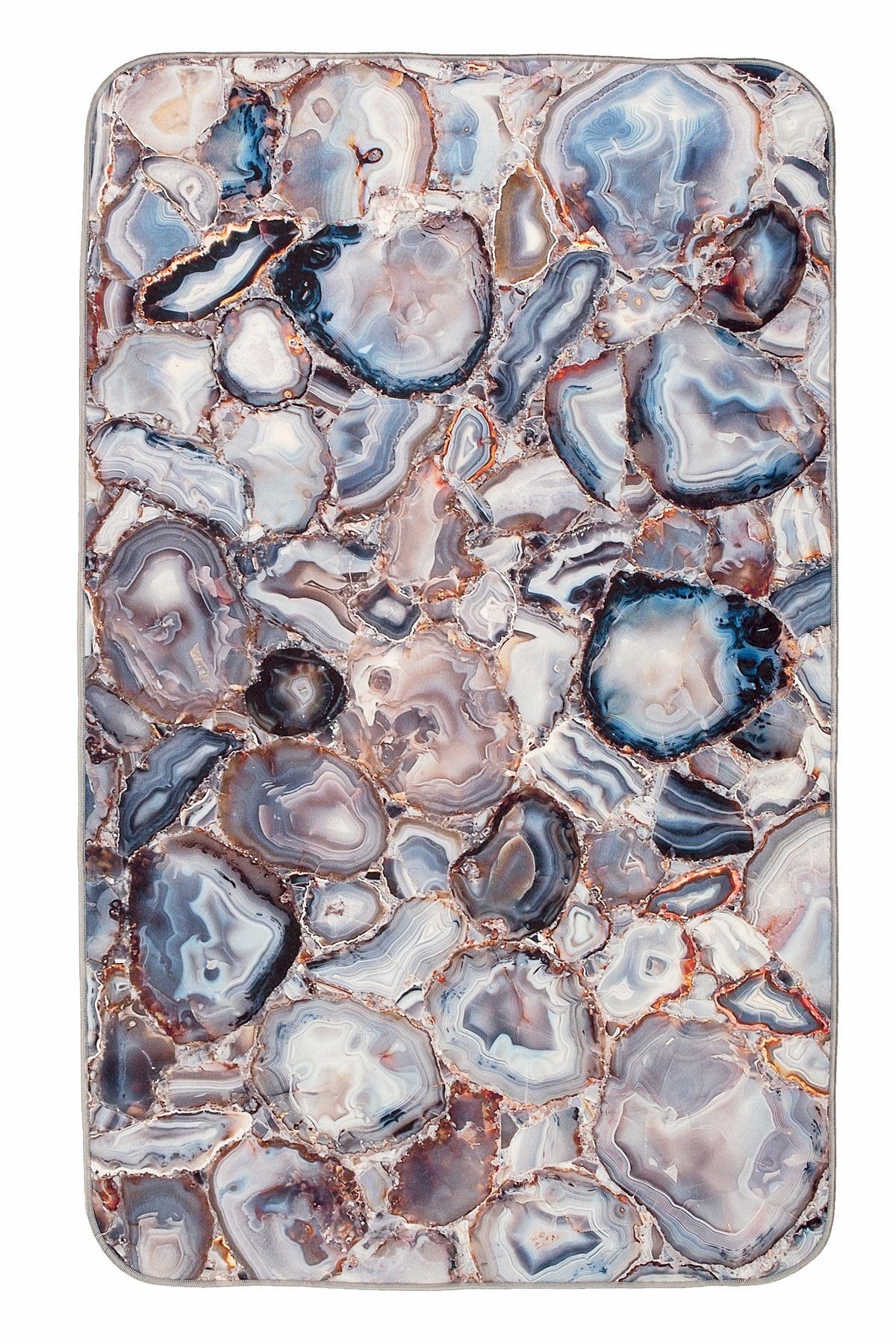 Agate 75x125 Cm Banyo Paspası Kaymaz Taban Banyo Halısı
