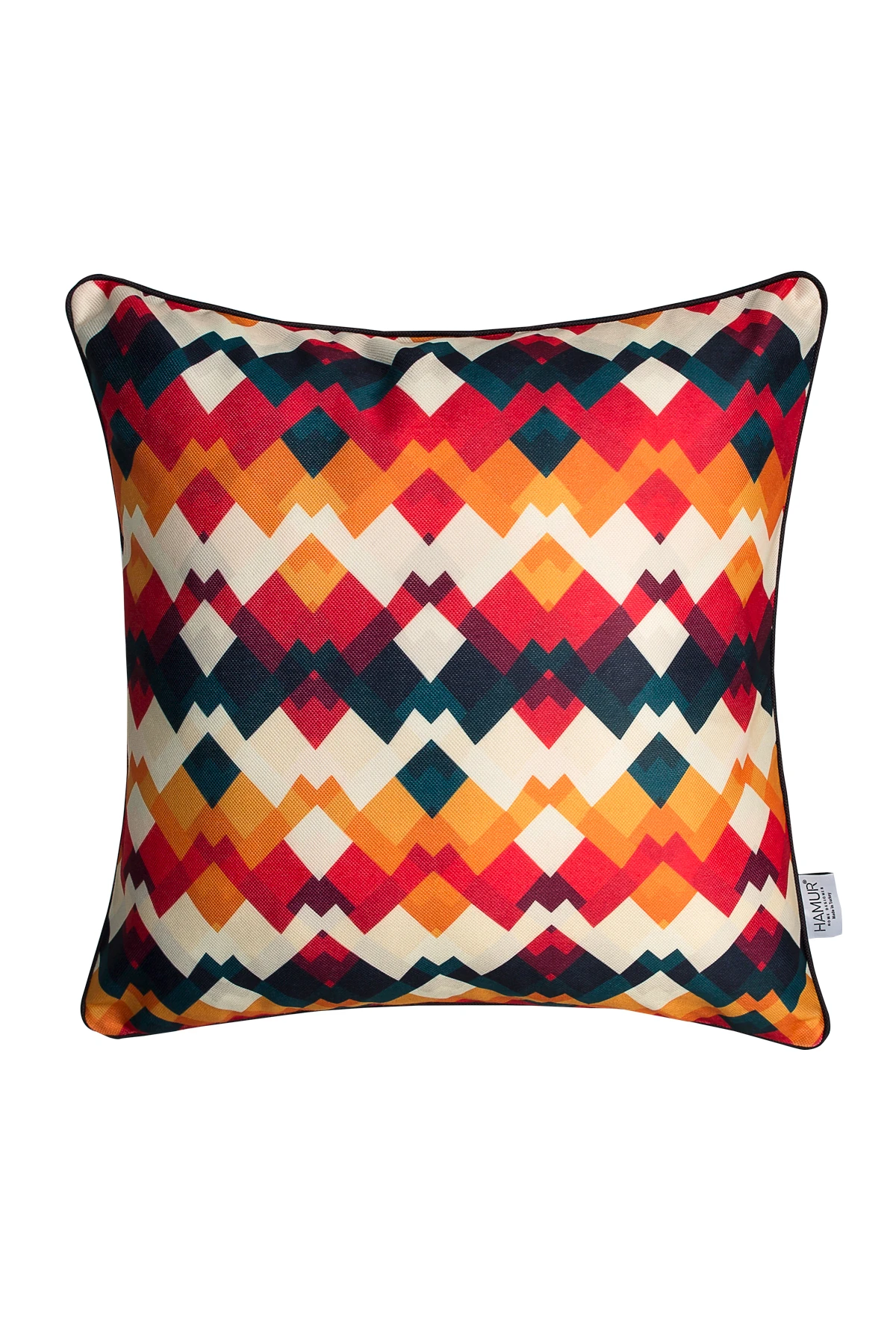 Dekoratif Yastık Kırlent Kılıfı Çift Taraflı Morocco KR30 Renkli