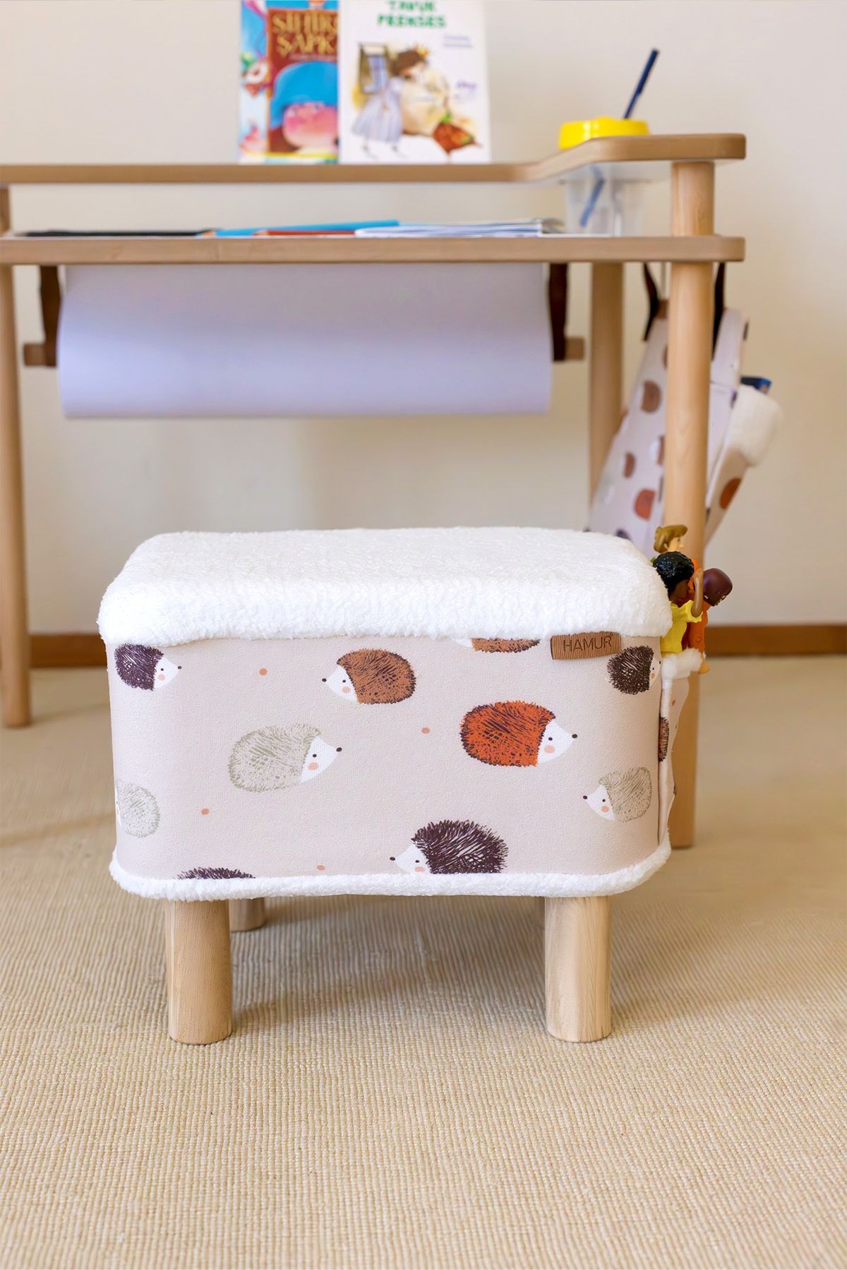 Dekoratif Puf/Tabure Cepli Kids Urcin