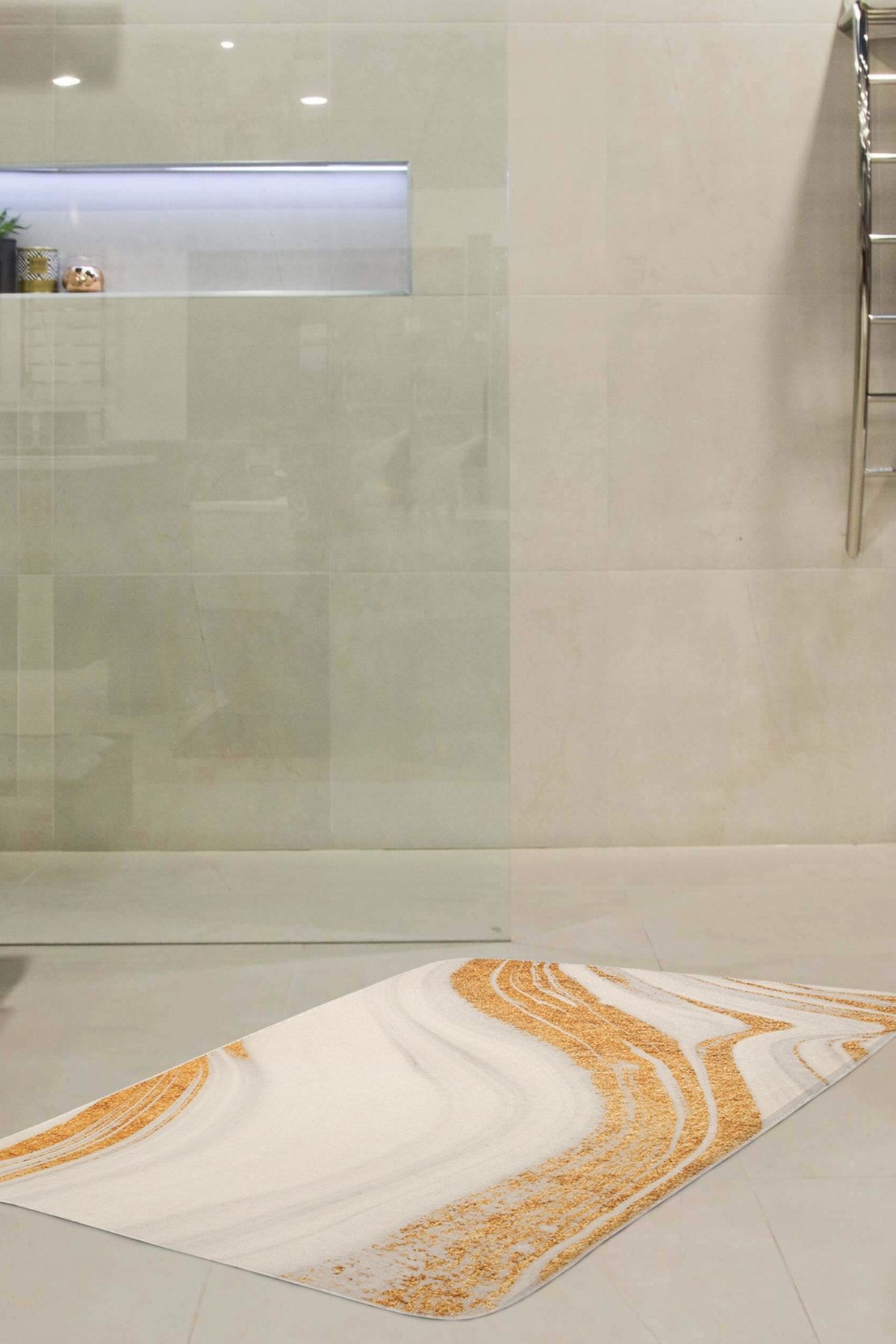Creamic 75x125 Cm Banyo Paspası Kaymaz Taban Banyo Halısı