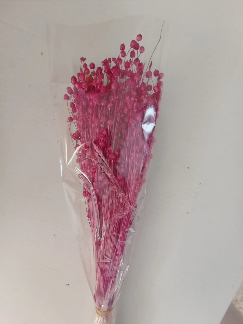 Esse Bahçe Kuru Çiçek (Luna) Keten Otu Demeti Fuşya