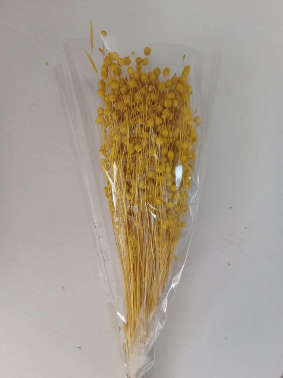 Esse Bahçe Kuru Çiçek (Luna) Keten Otu Demeti Sarı