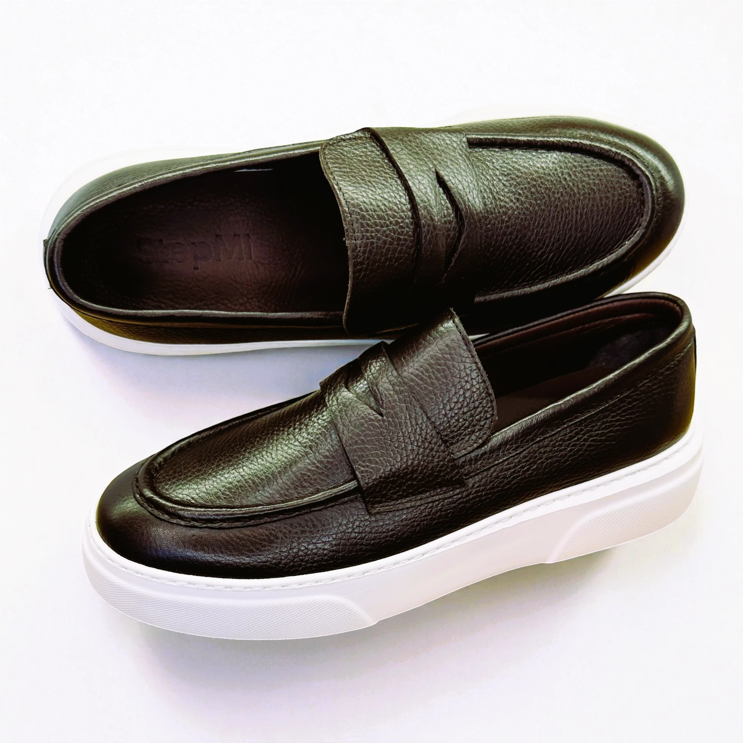 STEPMI HAKİKİ DERİ KAHVERENGİ LOAFER