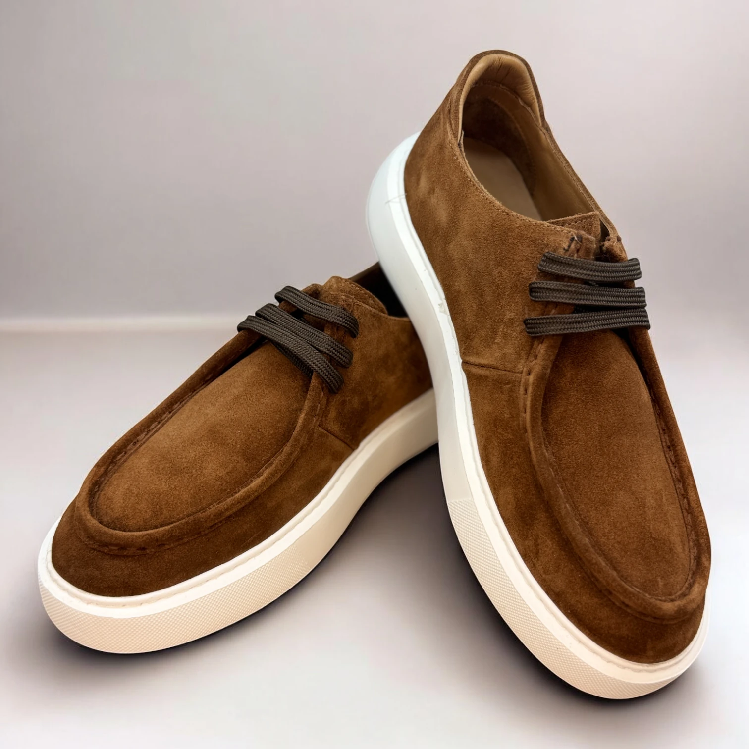 STEPMI HAKİKİ DERİ TABA SÜET CASUAL