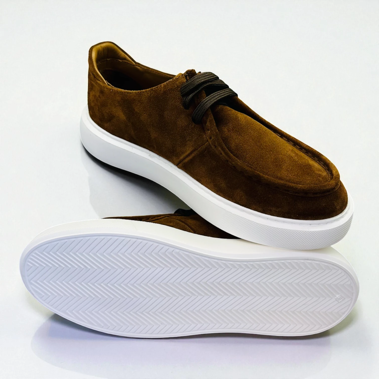 STEPMI HAKİKİ DERİ TABA SÜET CASUAL