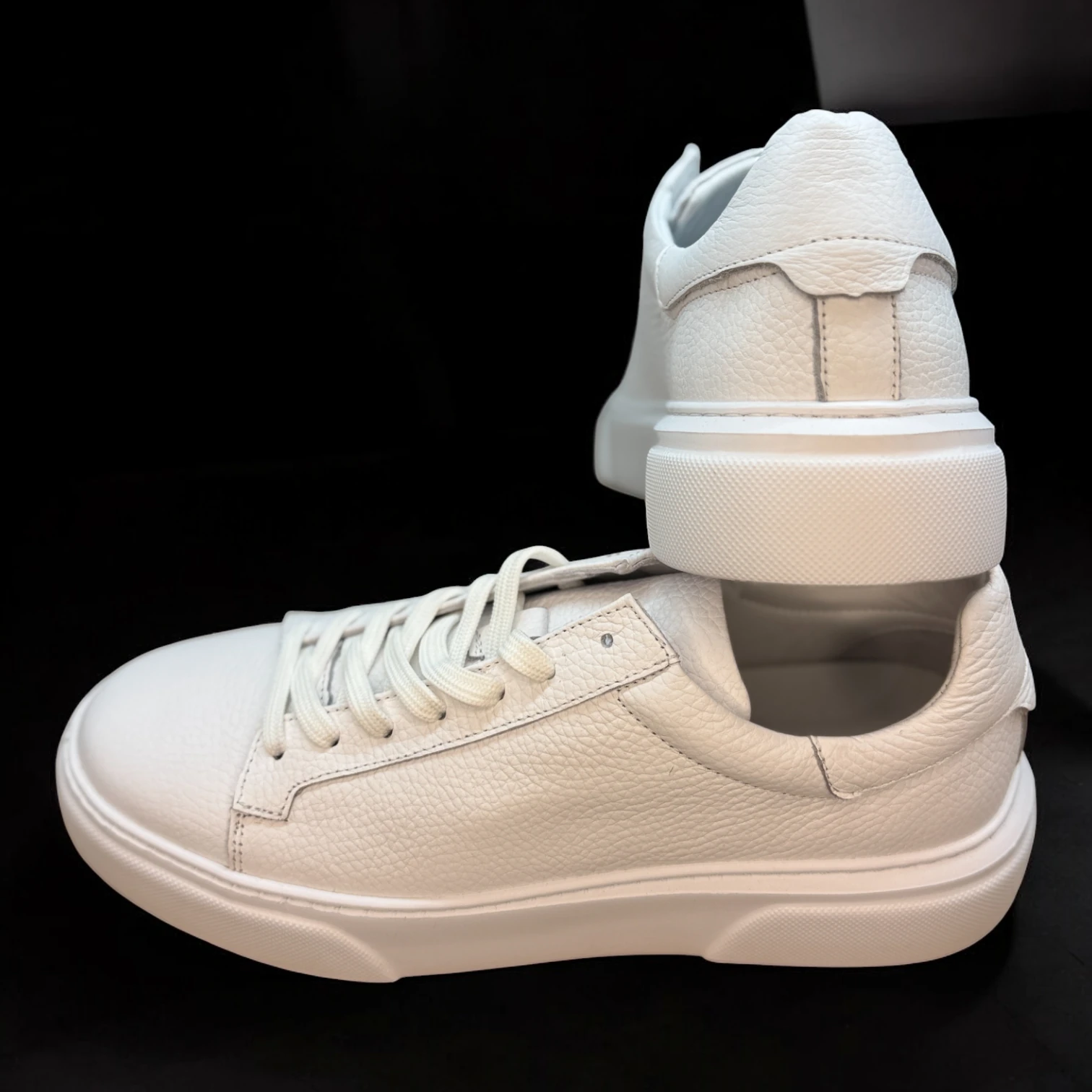 STEPMI HAKİKİ DERİ BEYAZ SNEAKER