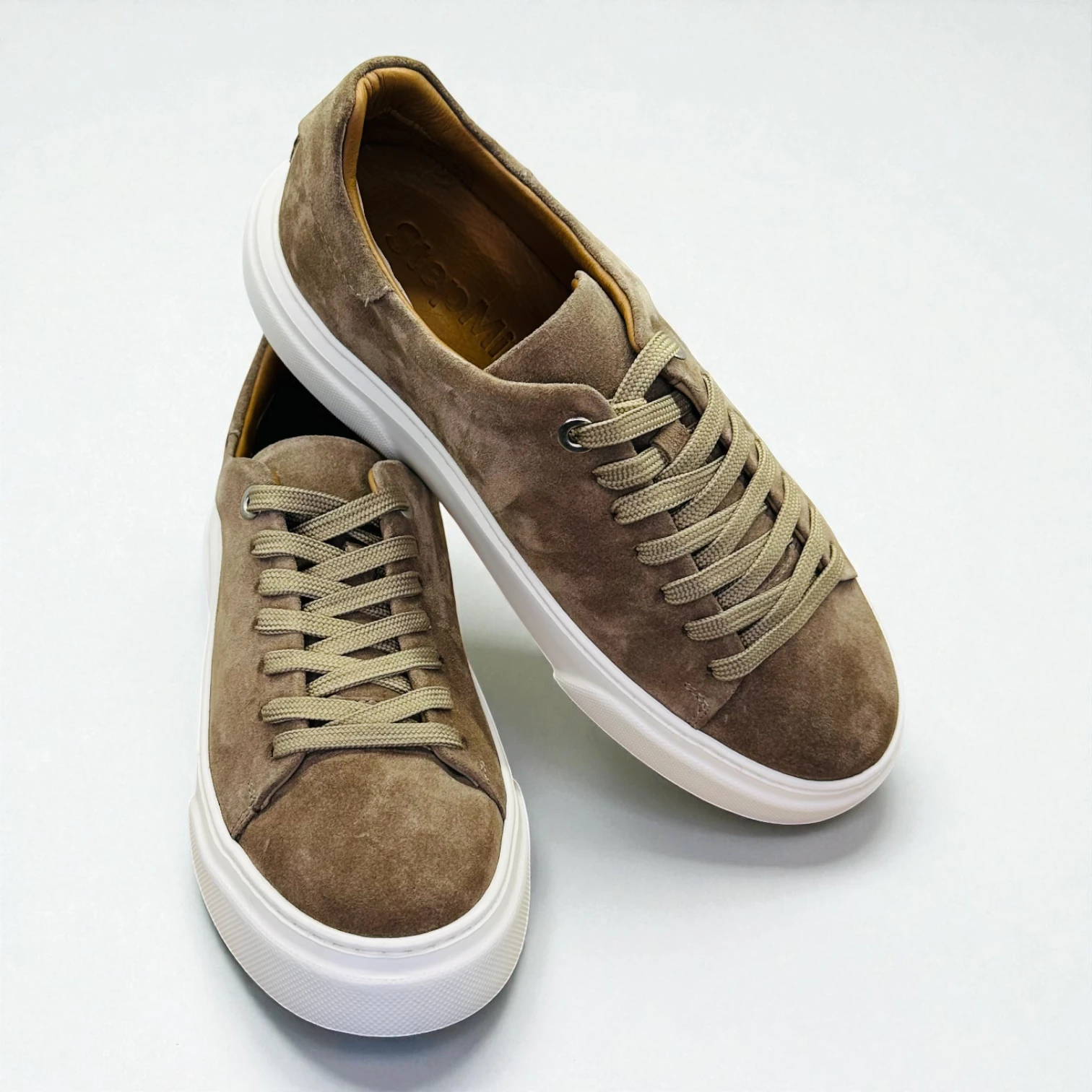 STEPMI HAKİKİ DERİ VİZON SÜET SNEAKER