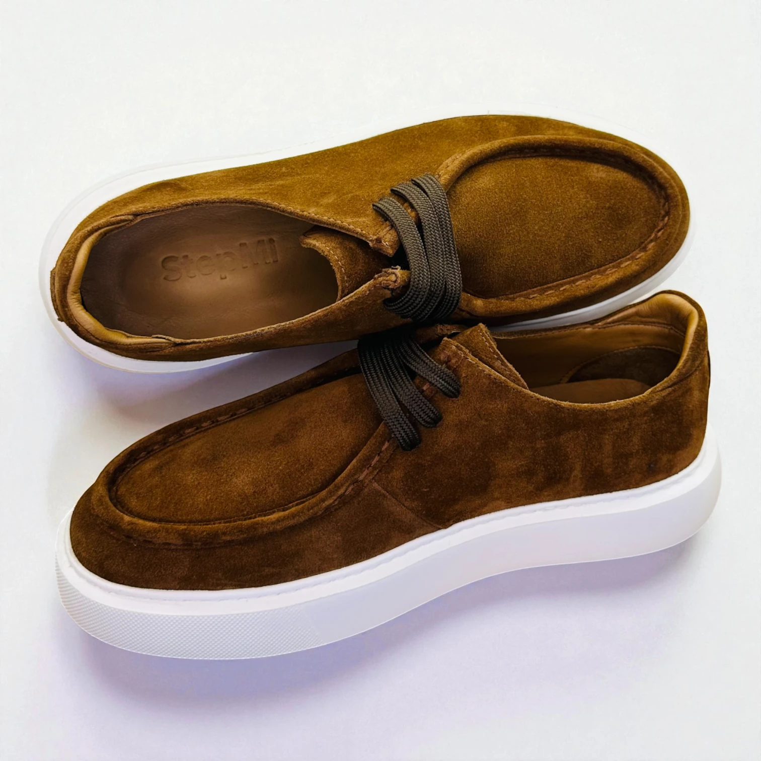 STEPMI HAKİKİ DERİ TABA SÜET CASUAL