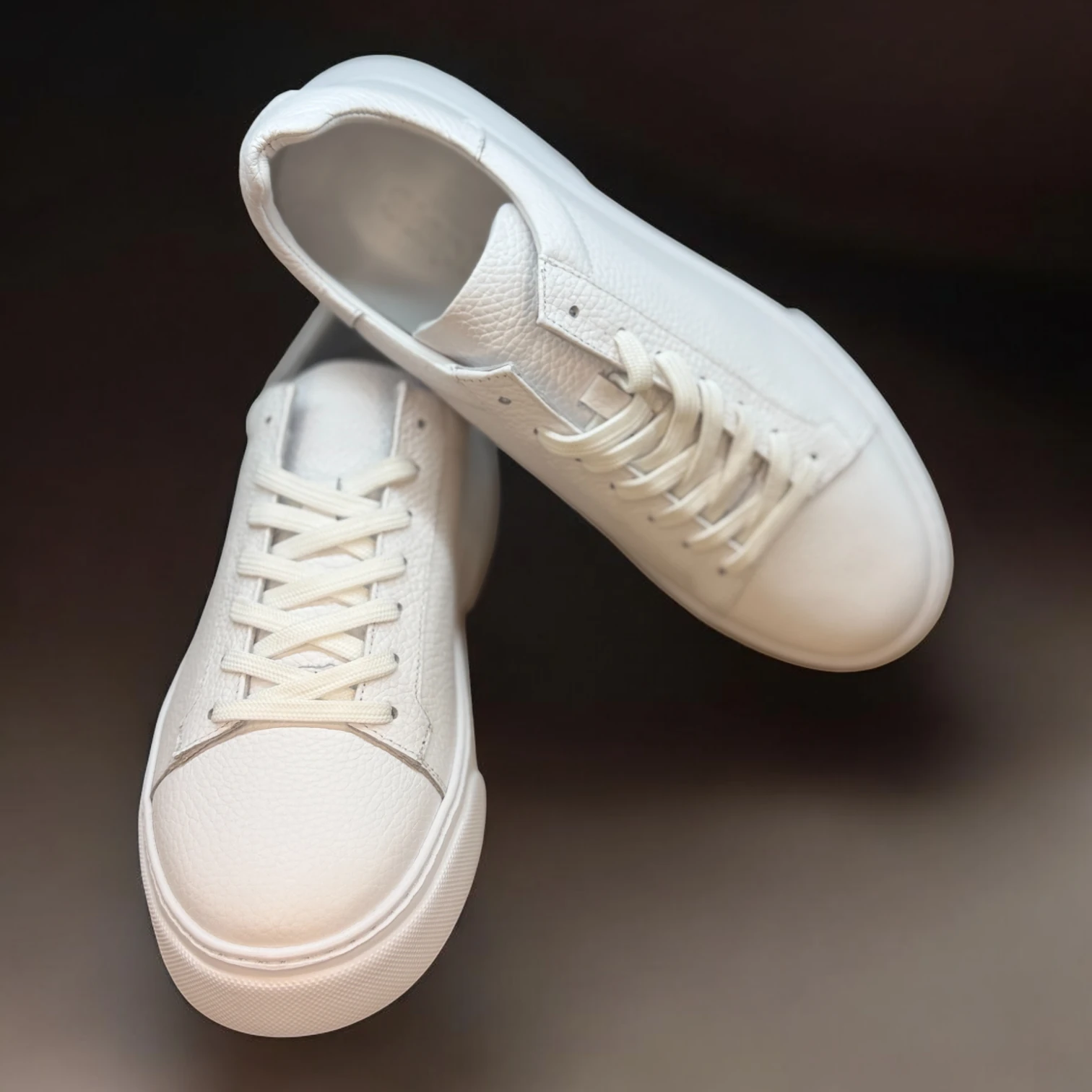 STEPMI HAKİKİ DERİ BEYAZ SNEAKER