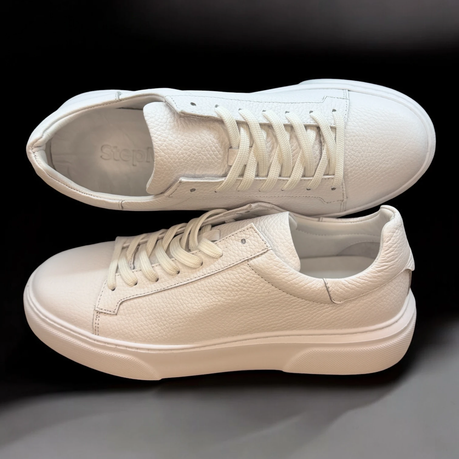 STEPMI HAKİKİ DERİ BEYAZ SNEAKER