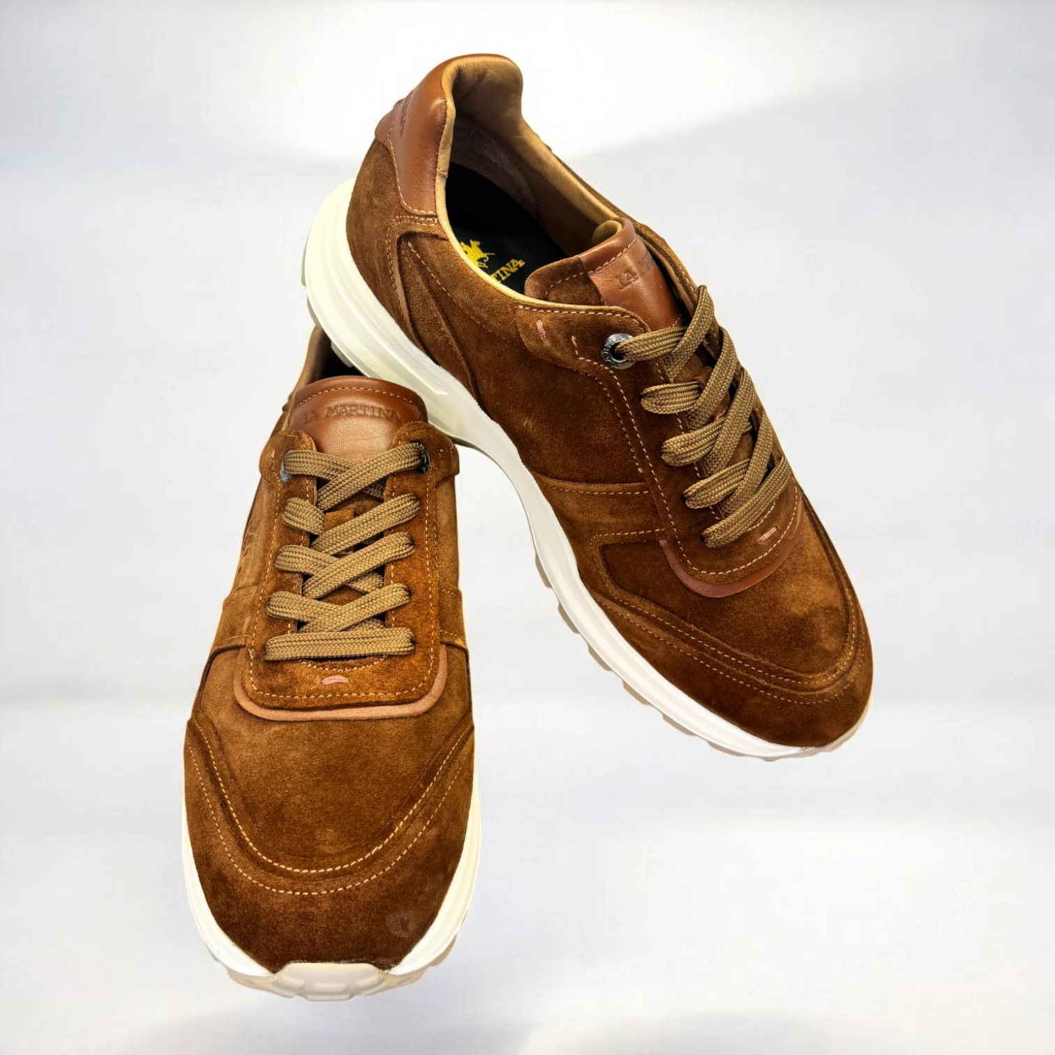 LA MARTINA HAKİKİ DERİ TABA SÜET SNEAKER