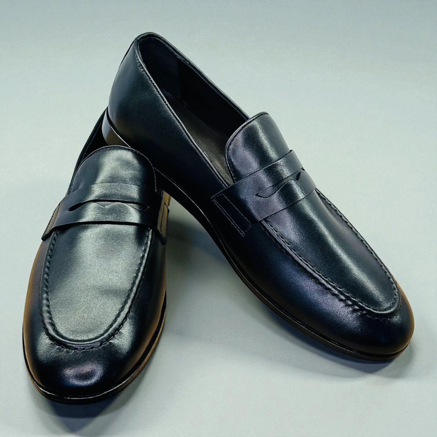 HAKİKİ DERİ SİYAH KLASİK LOAFER