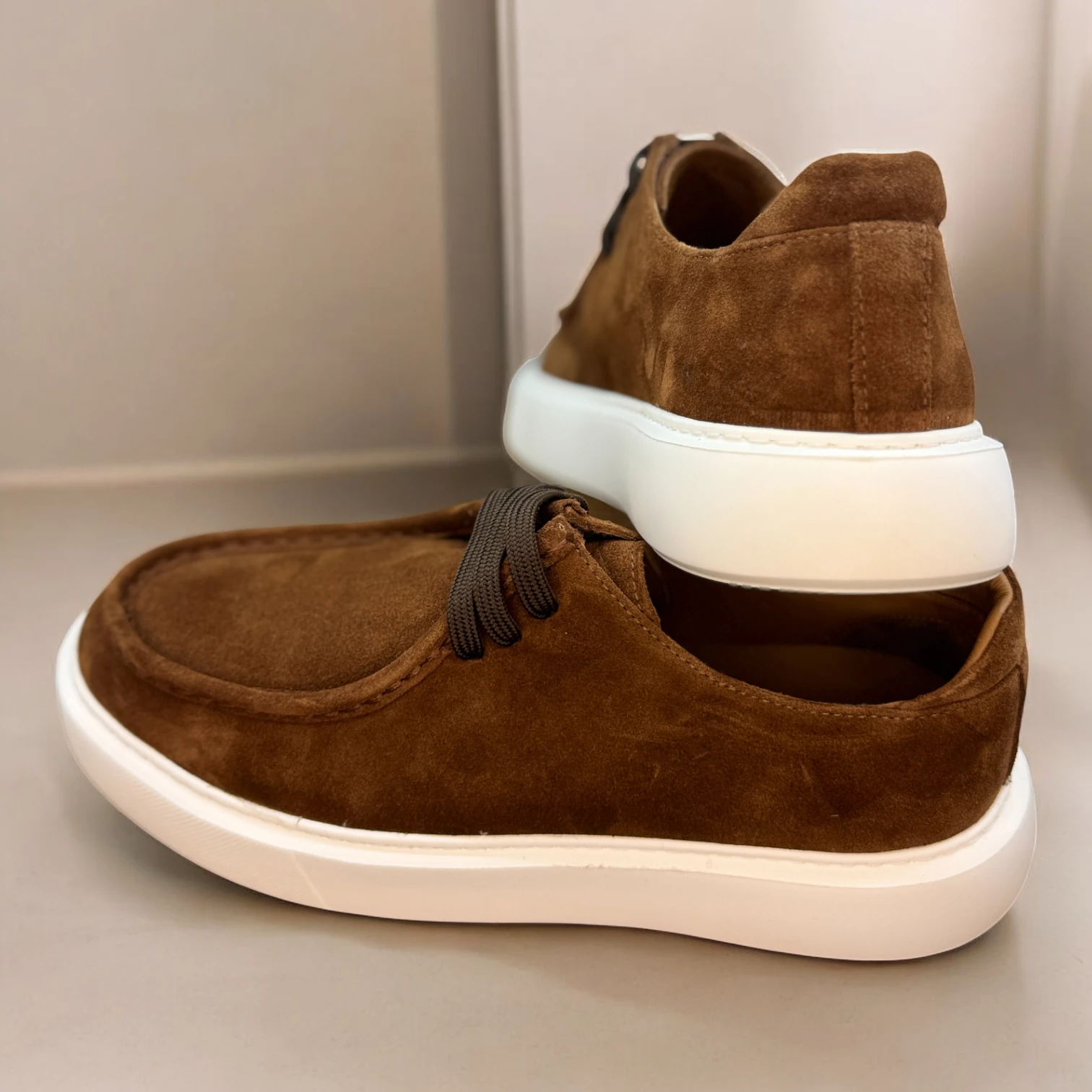 STEPMI HAKİKİ DERİ TABA SÜET CASUAL