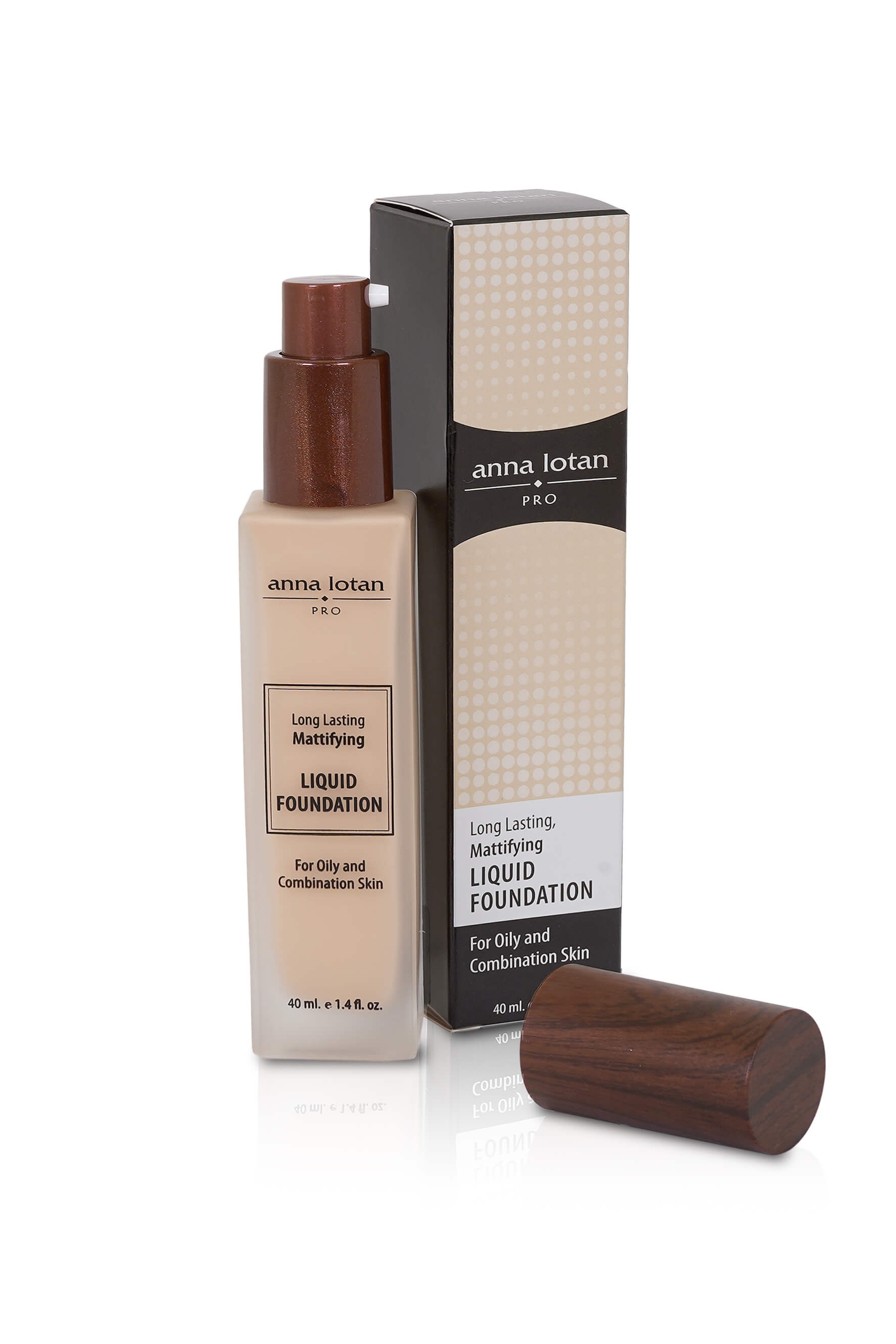 Long Lasting Mattifying Foundation (Matlaştırıcı Fondöten) 40ml