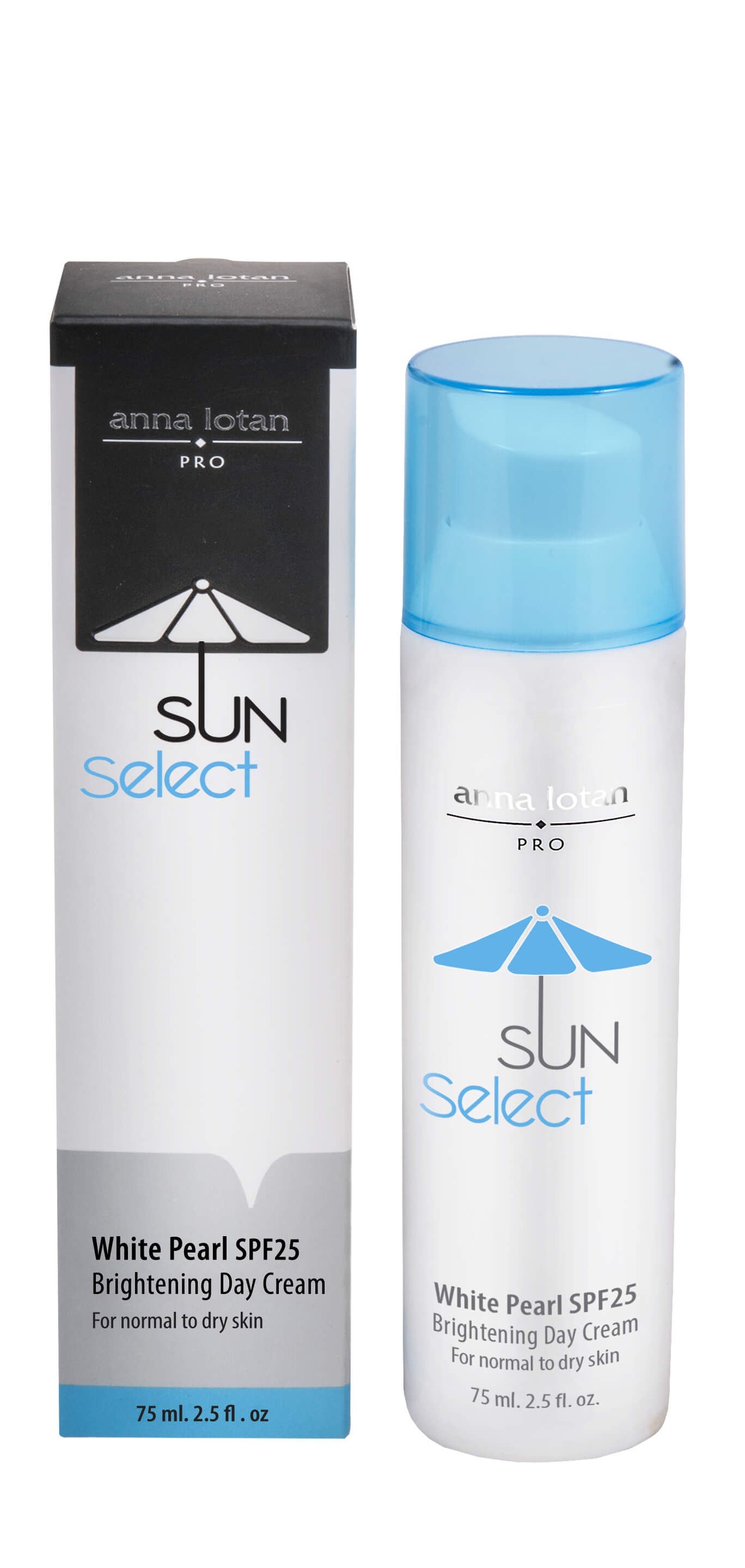 Sun Select White Pearl Day Cream SPF25 (Aydınlatıcı Beyaz İnci Güneş kremi) 75ml