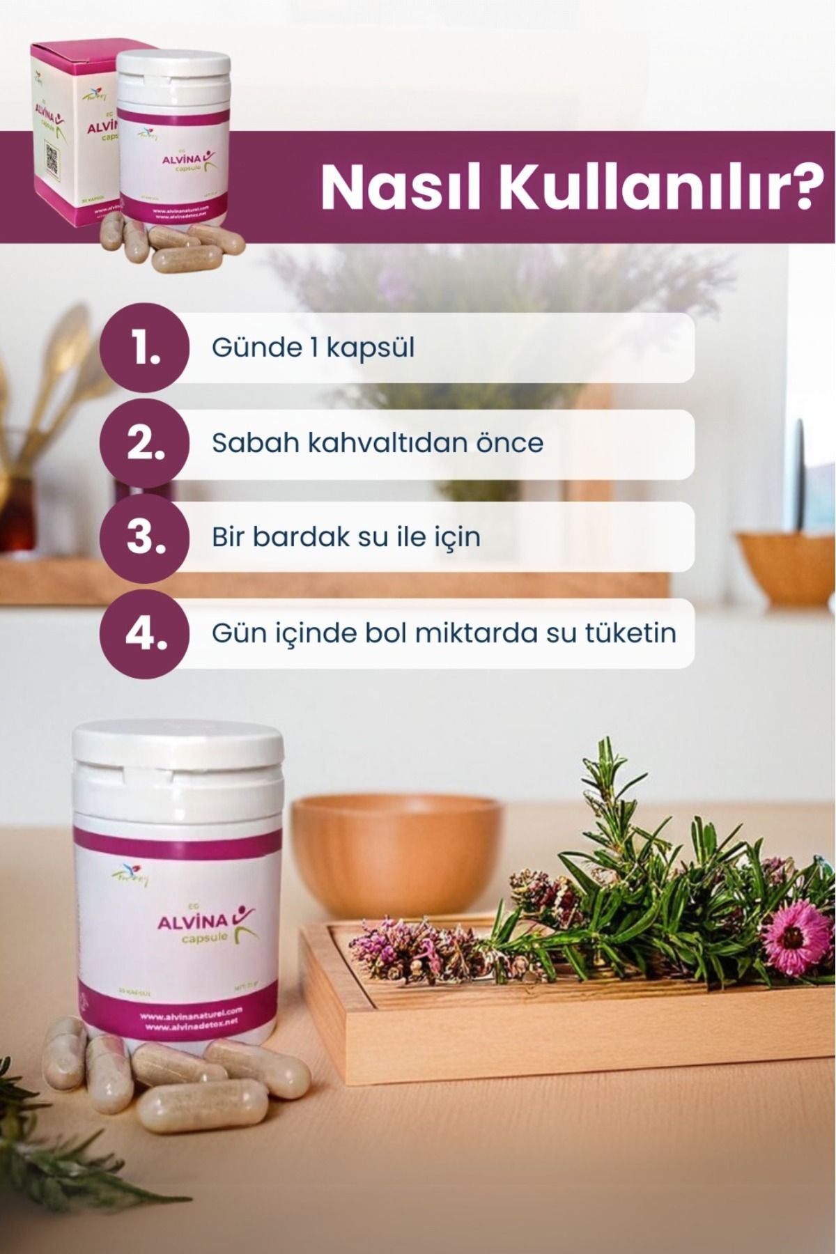 Alvina Kapsül Beşli Paket