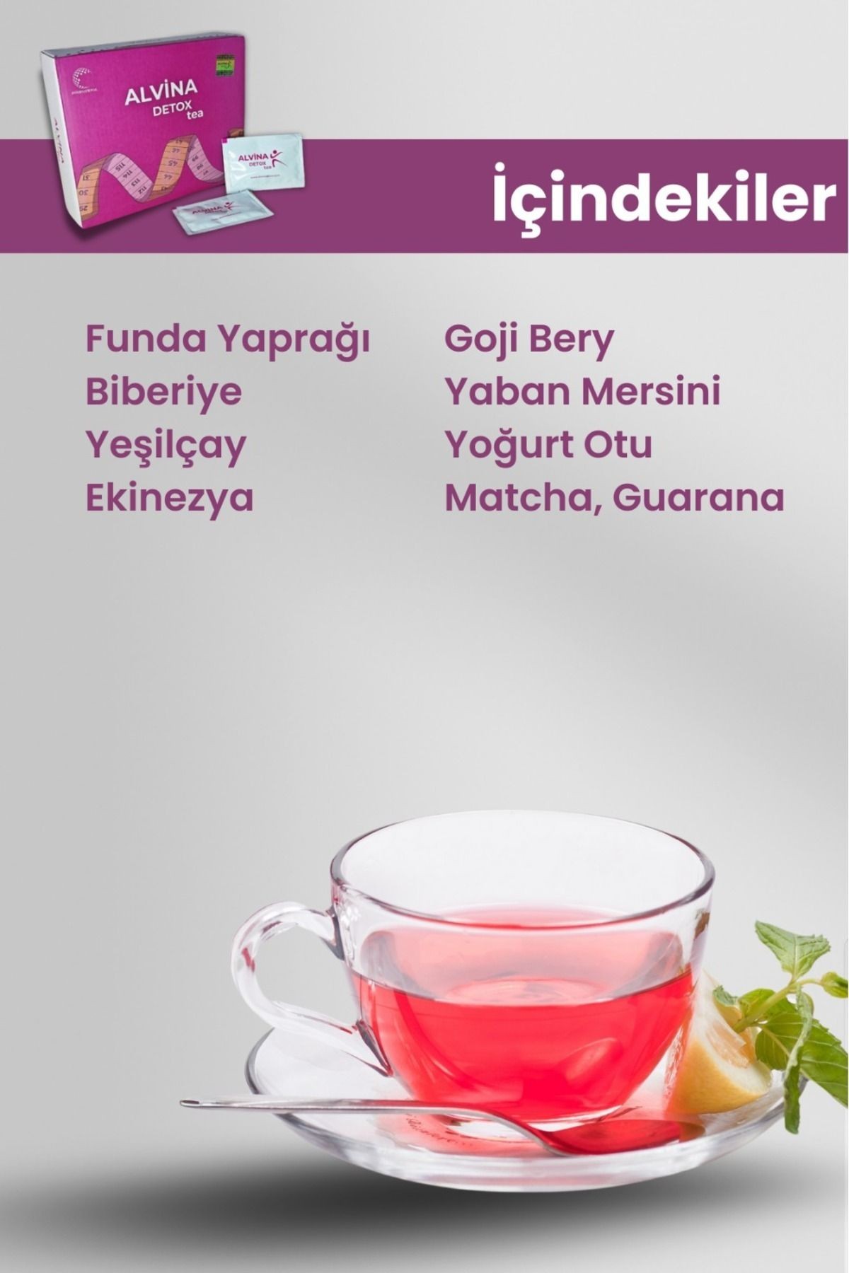 Alvina Tea Üçlü Paket