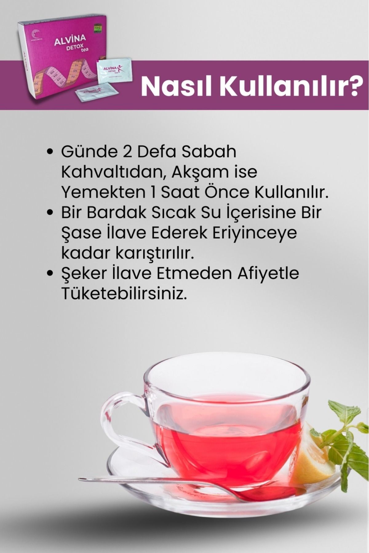 Alvina Tea Üçlü Paket