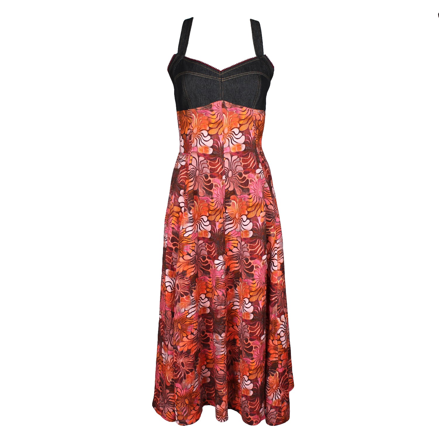 Hibiscus Midi Dress