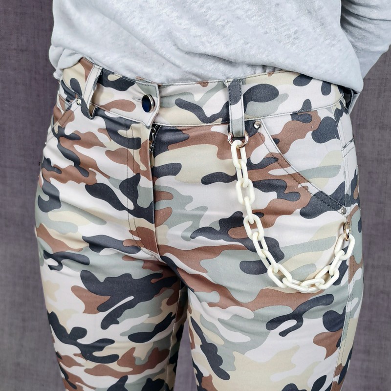 Five-Pocket Camo Pants