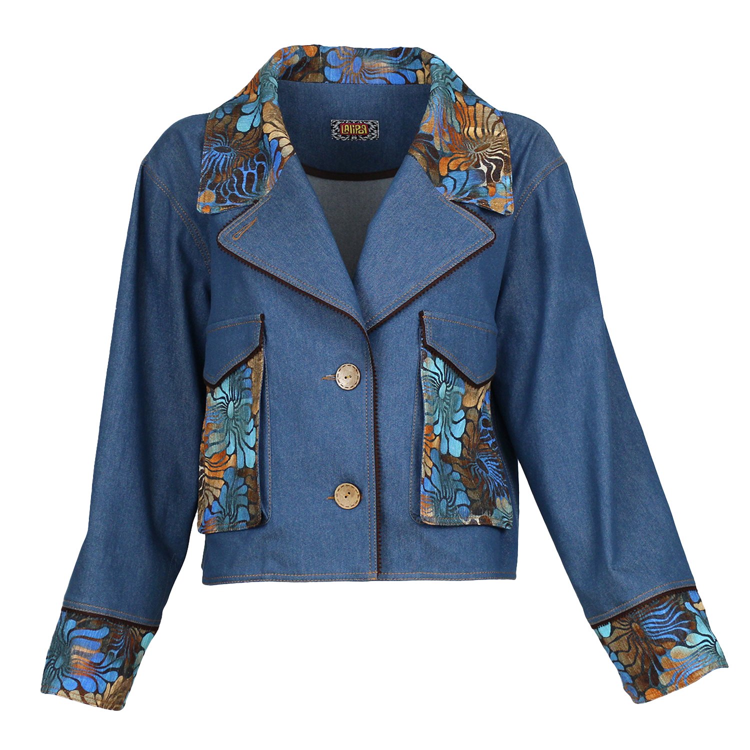 Cropped Denim Jacket