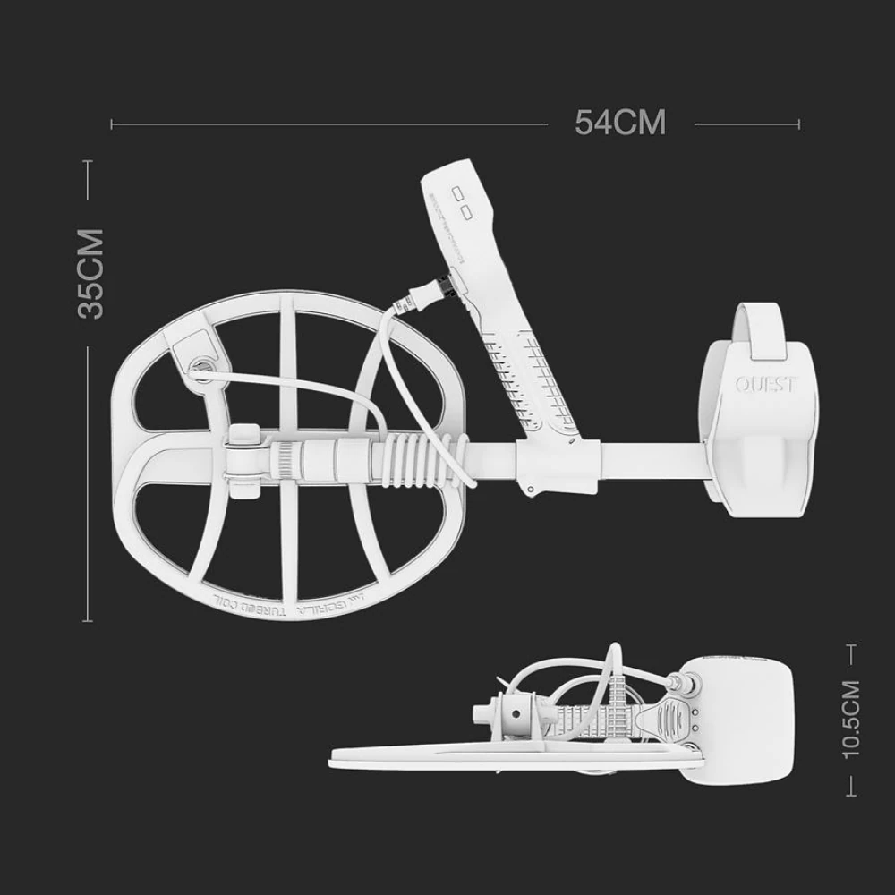 Quest V80 Metal Dedektörü VLF (Very Low Frequency)