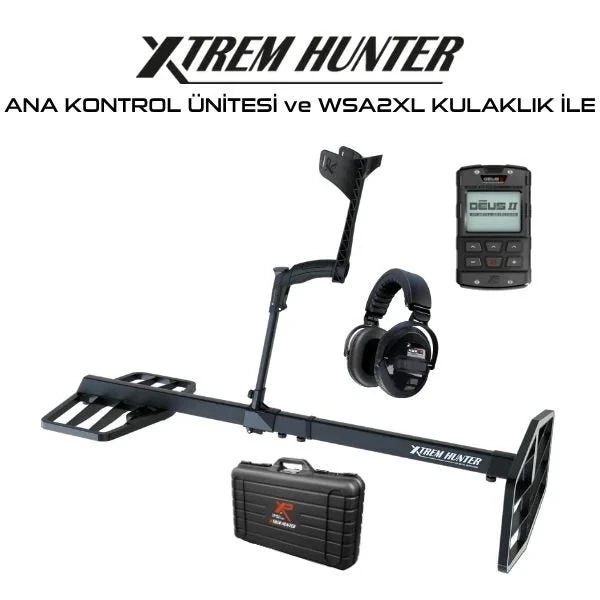 XP XTrem Hunter Dedektör - XTR-115, DEUS2 RC ve WSA2XL İle