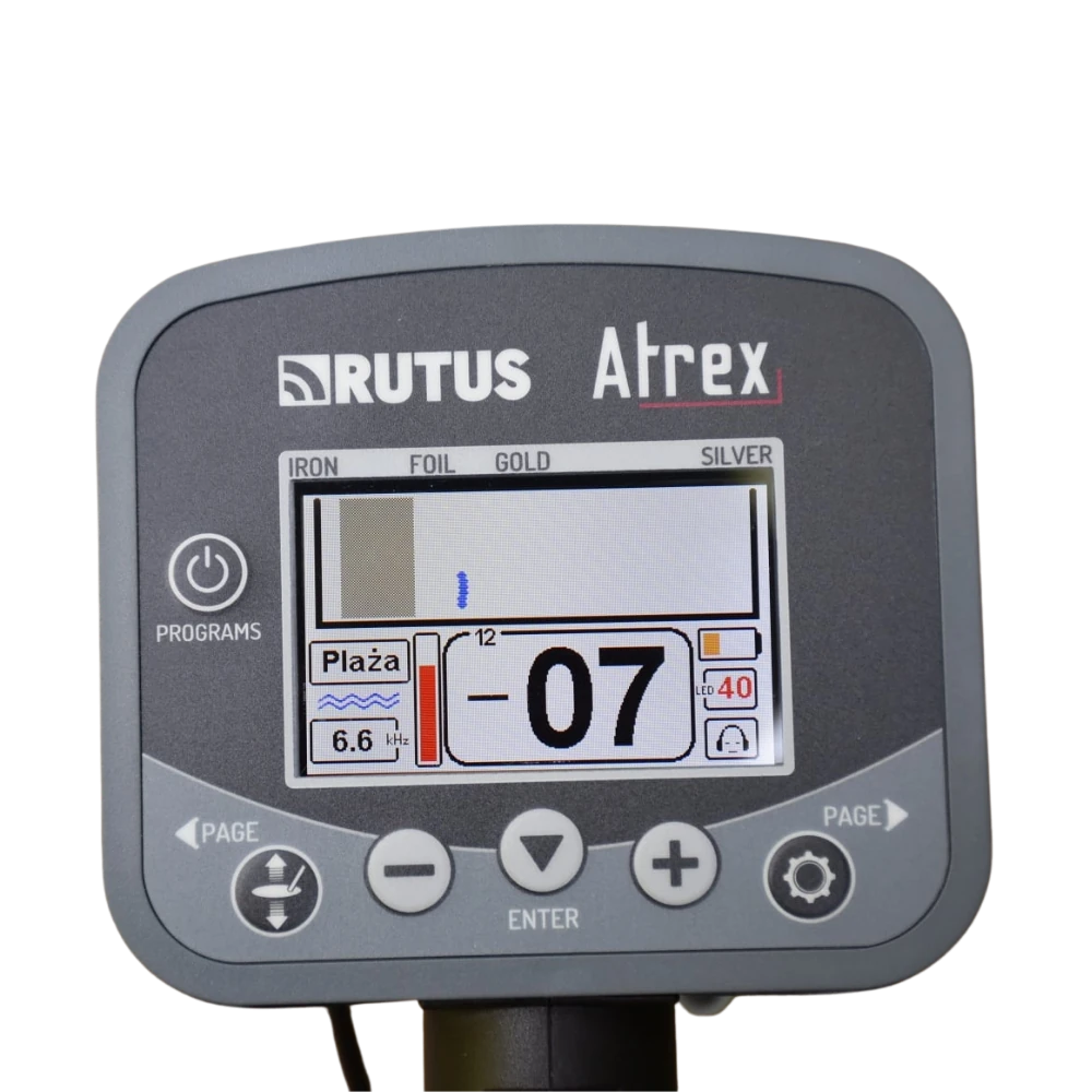 Rutus Atrex Multi-Frekans Metal Dedektör (VLF)