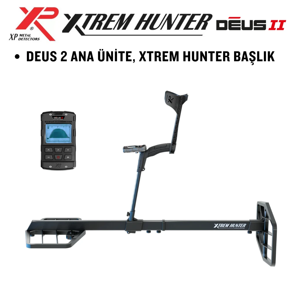XP Xtrem Hunter Dedektör - XTR-115, DEUS2 RC İle