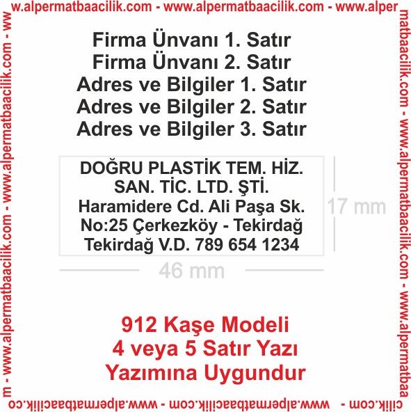 912 Şirket Kaşesi