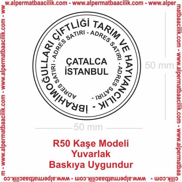 R50 Yuvarlak Kaşe