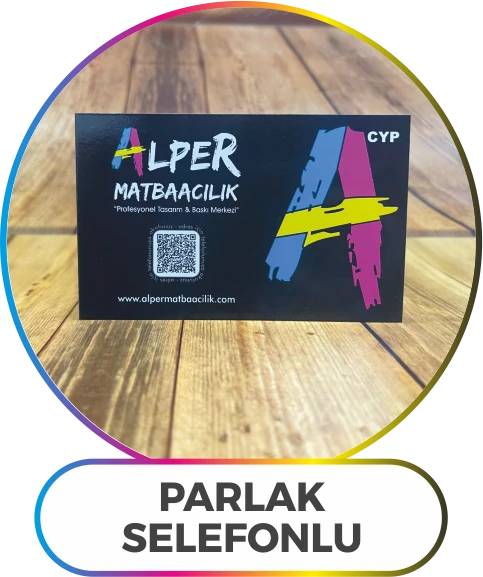 Kartvizit - PARLAK SELEFONLU 1000 ADET EKONOMİK
